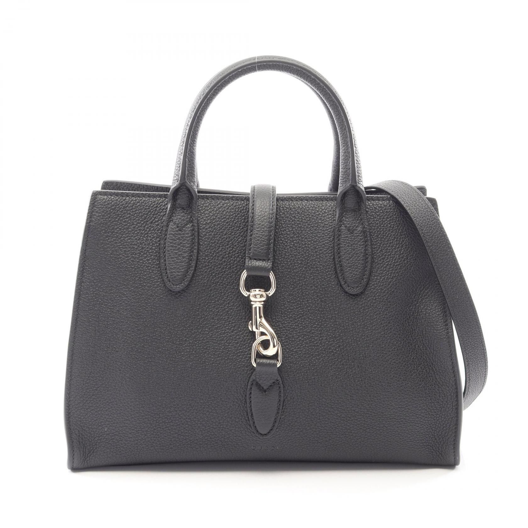 Gucci Gucci Gucci Hook Closure Medium 2way Leather Tote Bag Leather Tote Bag 806205 DUTY FREE for USA Size ONE SIZE - 1 Thumbnail