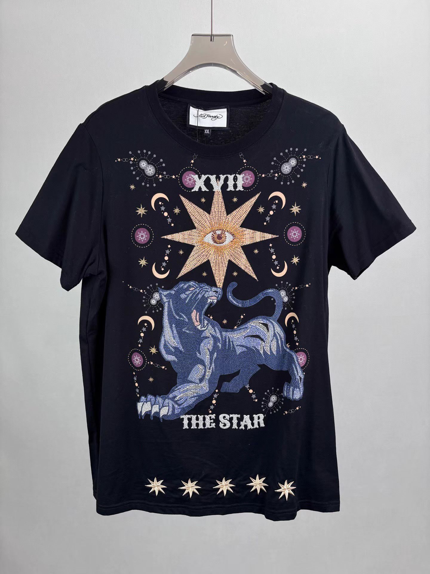 Ed Hardy ED HARDY Constellation Full Diamond Short Sleeve K1 Size US XXL / EU 58 / 5 - 1 Thumbnail