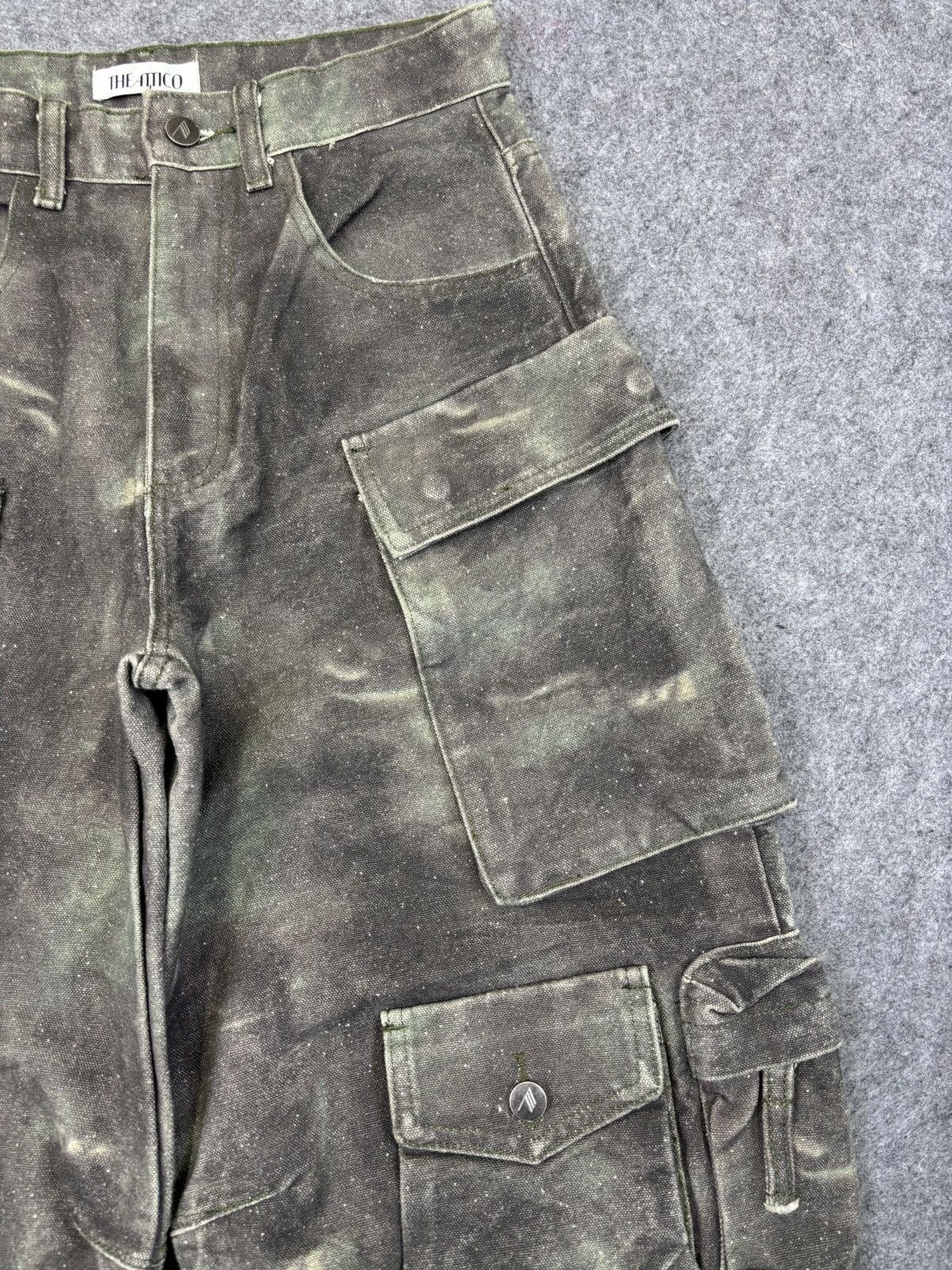 Japanese Brand 💥Archival💥THE ATTICO Balloon Parachute Multipocket Pant F946 Size US 28 / EU 44 - 3 Thumbnail
