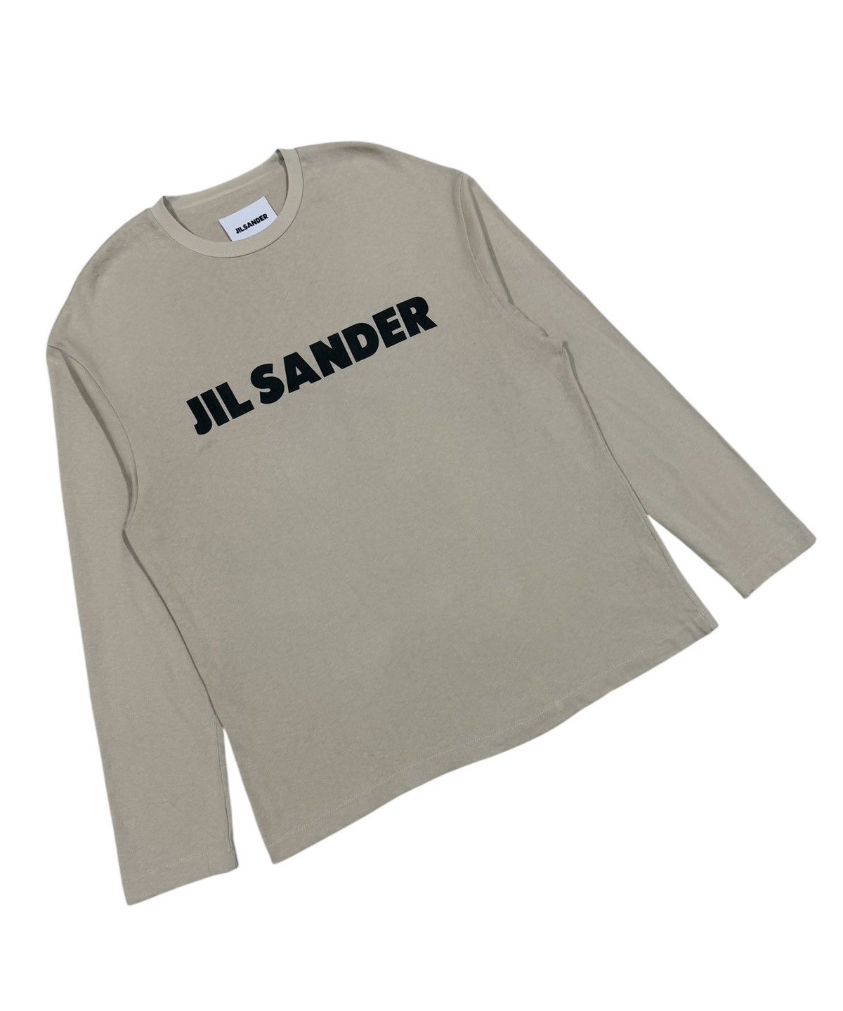 Jil Sander Authentic✅Jil Sander Longsleeve Logo Tee Size US M / EU 48-50 / 2 - 5 Thumbnail