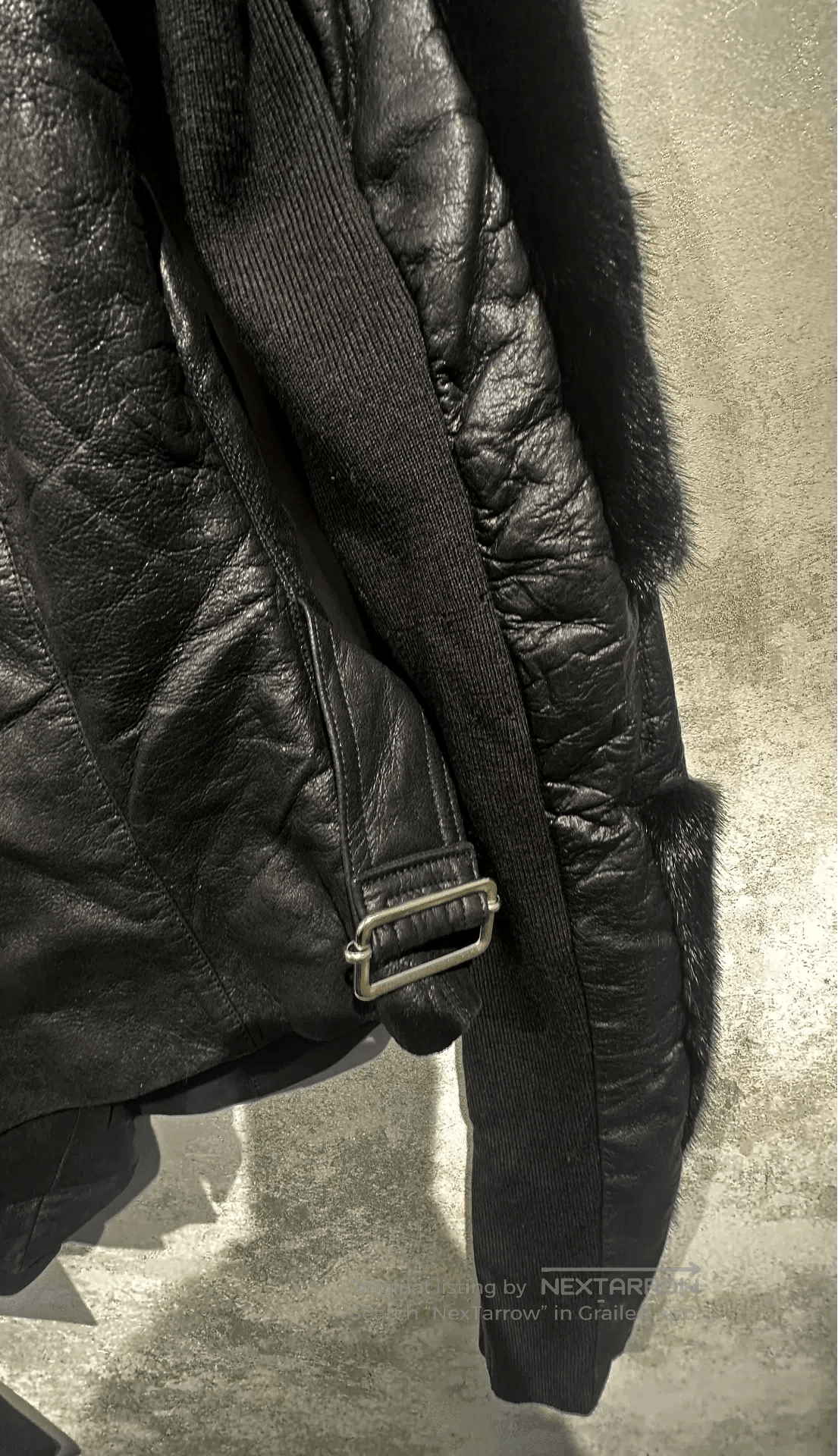 Rick Owens Rick Owens Black Leather Jacket. Size S / US 4 / IT 40 - 3 Thumbnail
