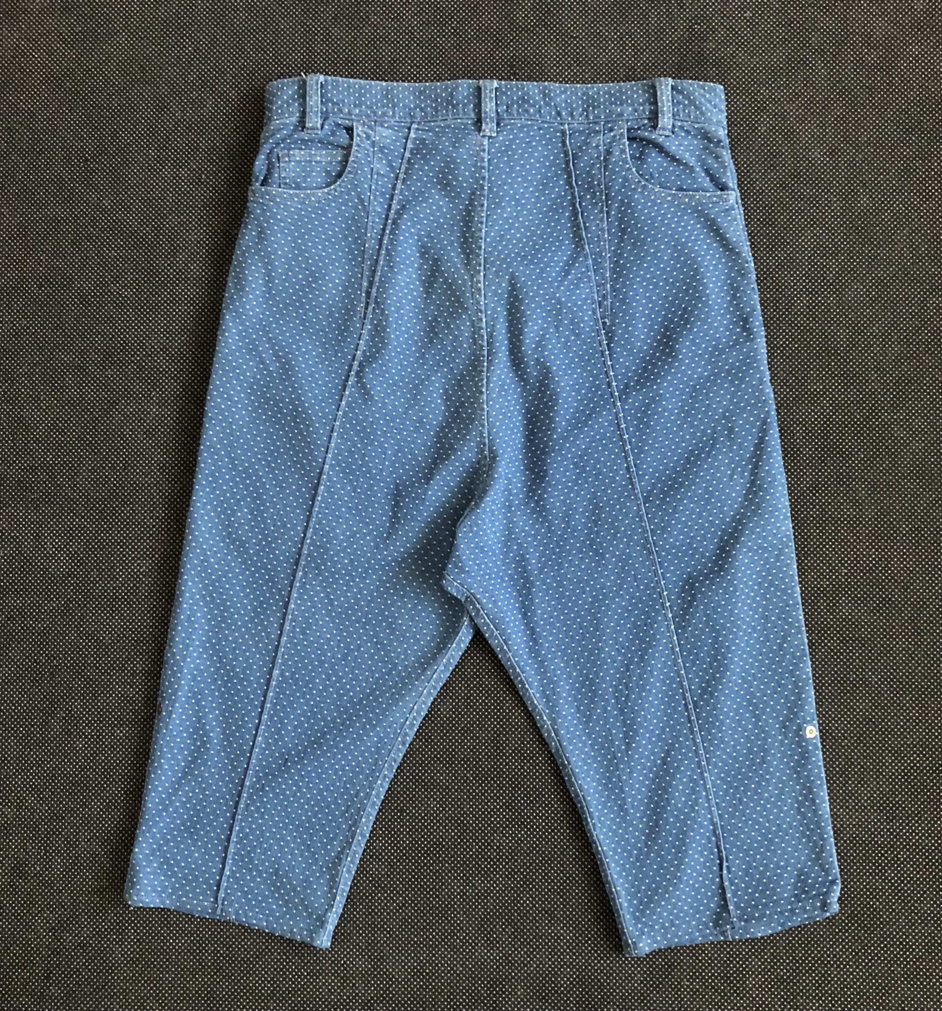 Issey Miyake SS2014 ISSEY MIYAKE MERCIBEAUCOUP DROPCROTCH 3/4 PANTS Size US 33 - 2 Thumbnail