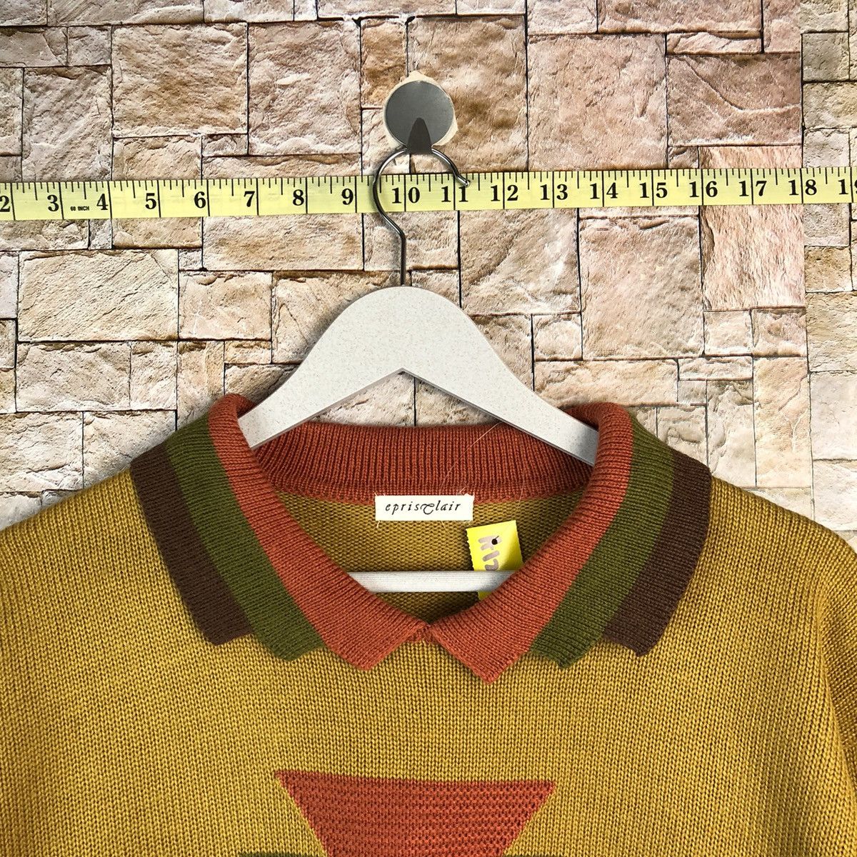 Vintage Epris Clair Brown navajo vintage sweatshirt Knitwear #A1215 Size US L / EU 52-54 / 3 - 4 Thumbnail