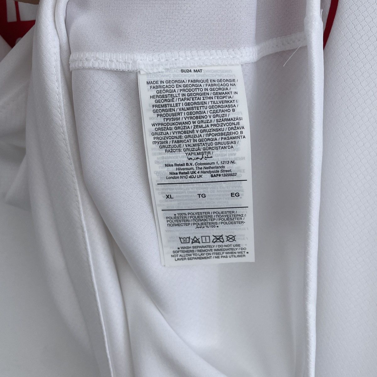 Nike Turkey Ferdi Kadioglu Nike Jersey Shirt Men 2024/2025 sz XL Size US XL / EU 56 / 4 - 11 Thumbnail