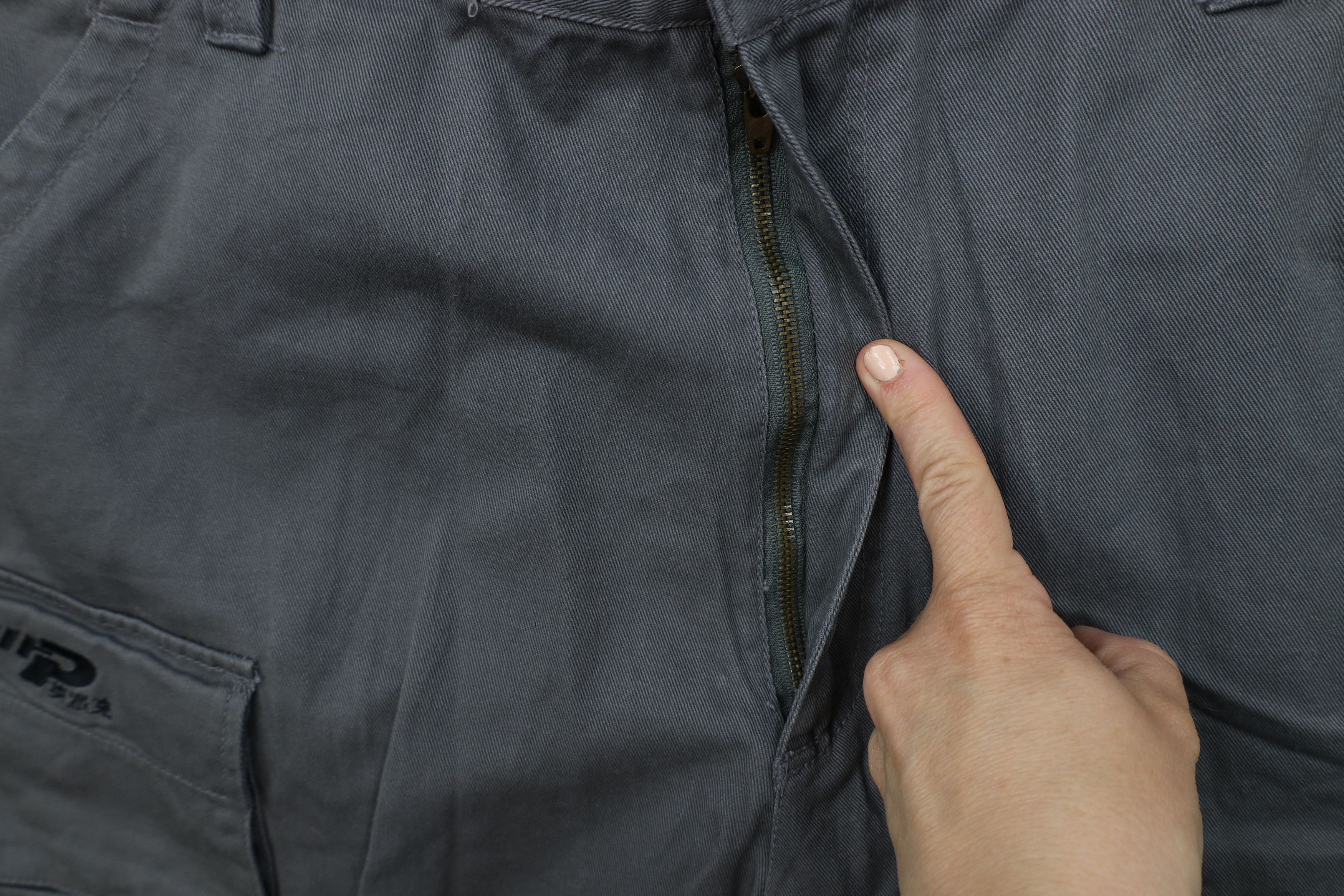 Vintage Vintage 90s Y2K Streetwear Fit Cargo Shorts Gray Cotton Size US 40 / EU 56 - 6 Thumbnail