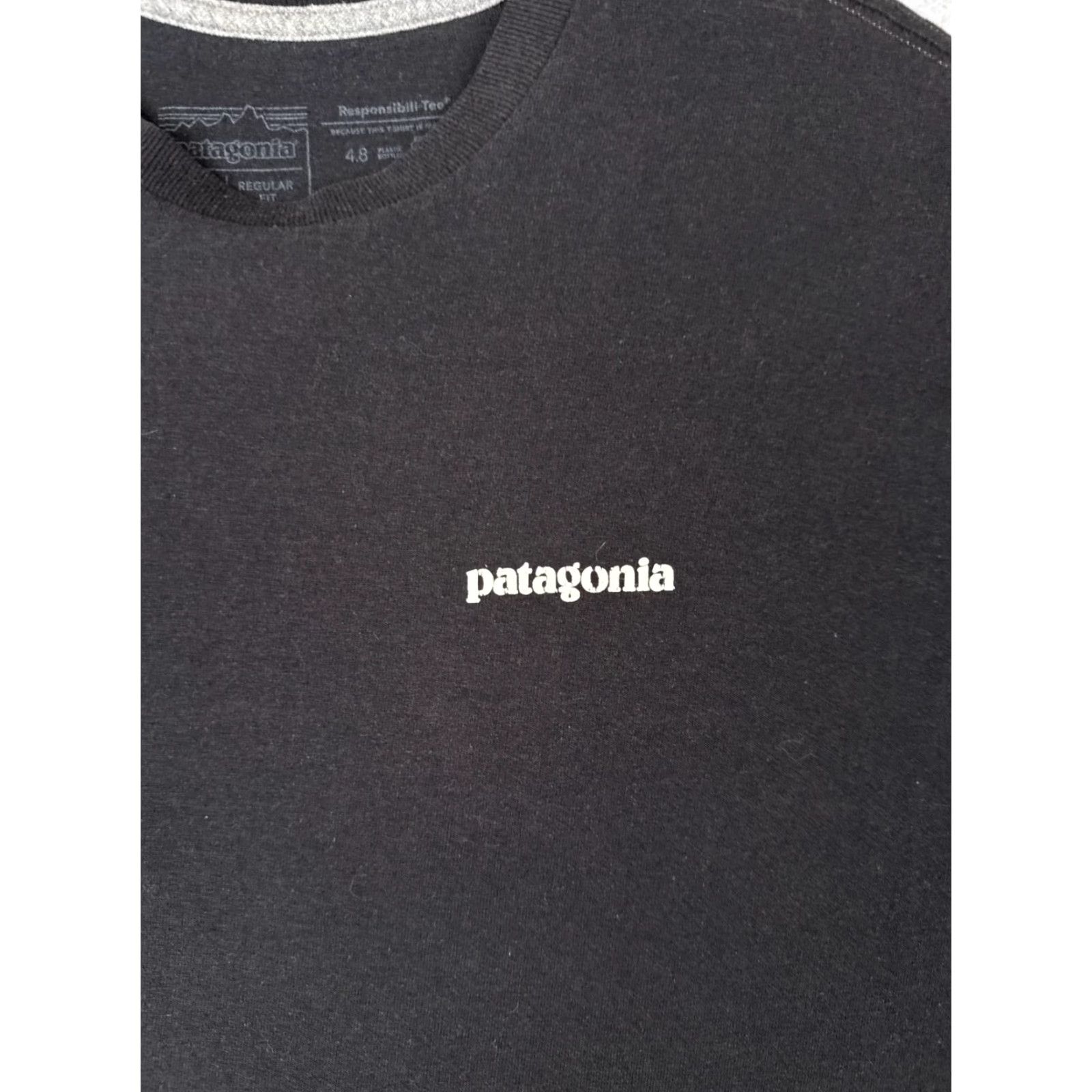 Patagonia Patagonia Shirt Men Small Black Short Sleeve Crew Neck Polyester Blend READ Shirt Mens Small Black Short Sleeve Crew Neck Patagonia T-Shirt 90s? Size US S / EU 44-46 / 1 - 6 Thumbnail