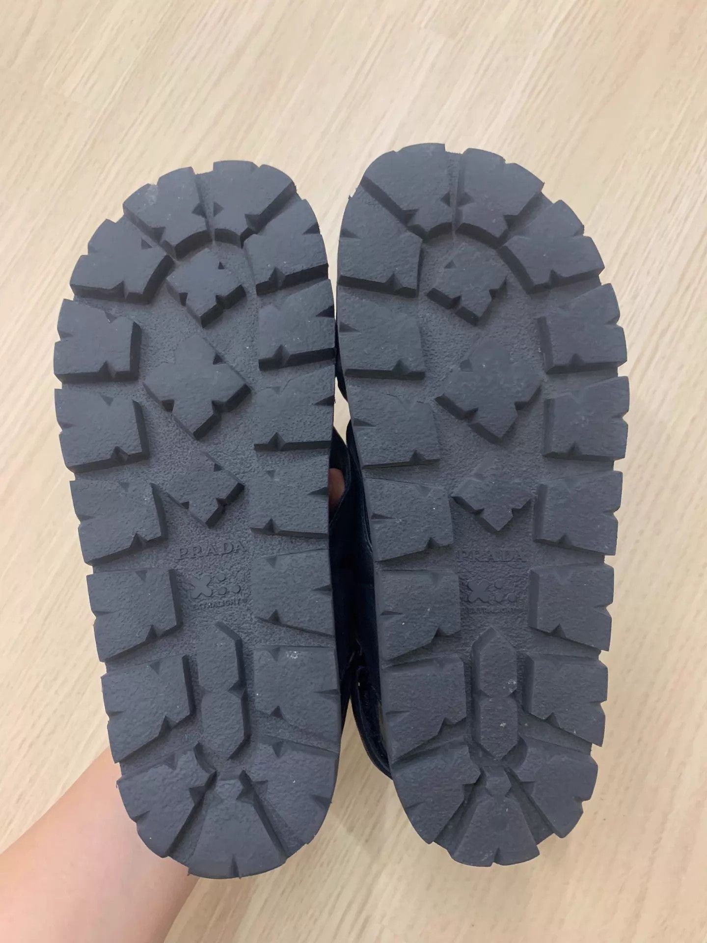 Prada Prada Black Sandals EU 36 Fall/Winter Sock-Friendly Size US 5.5 / IT 35.5 - 4 Thumbnail