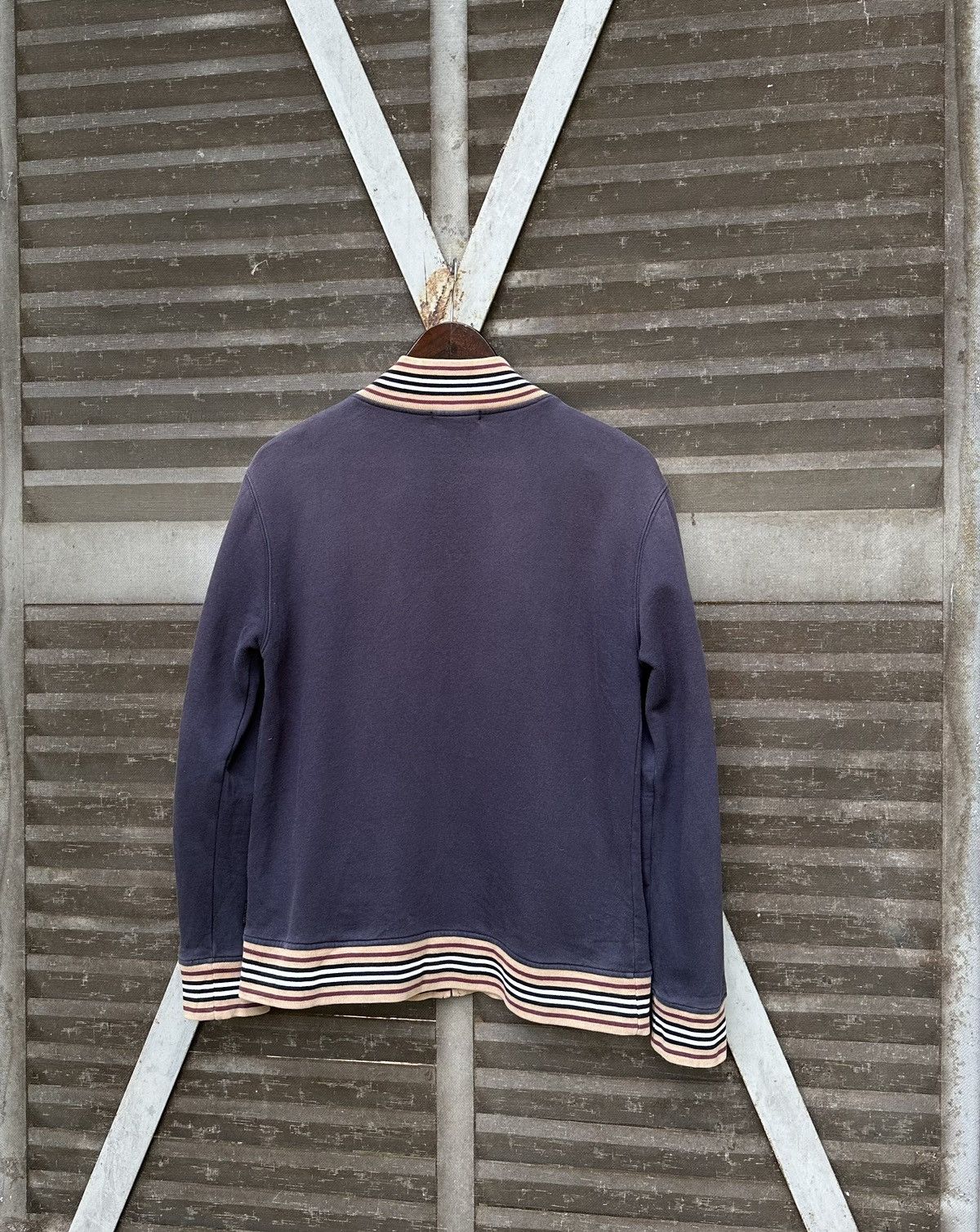 Burberry 👹Burberry Black Label Sun Faded Track Jacket Size US S / EU 44-46 / 1 - 5 Thumbnail