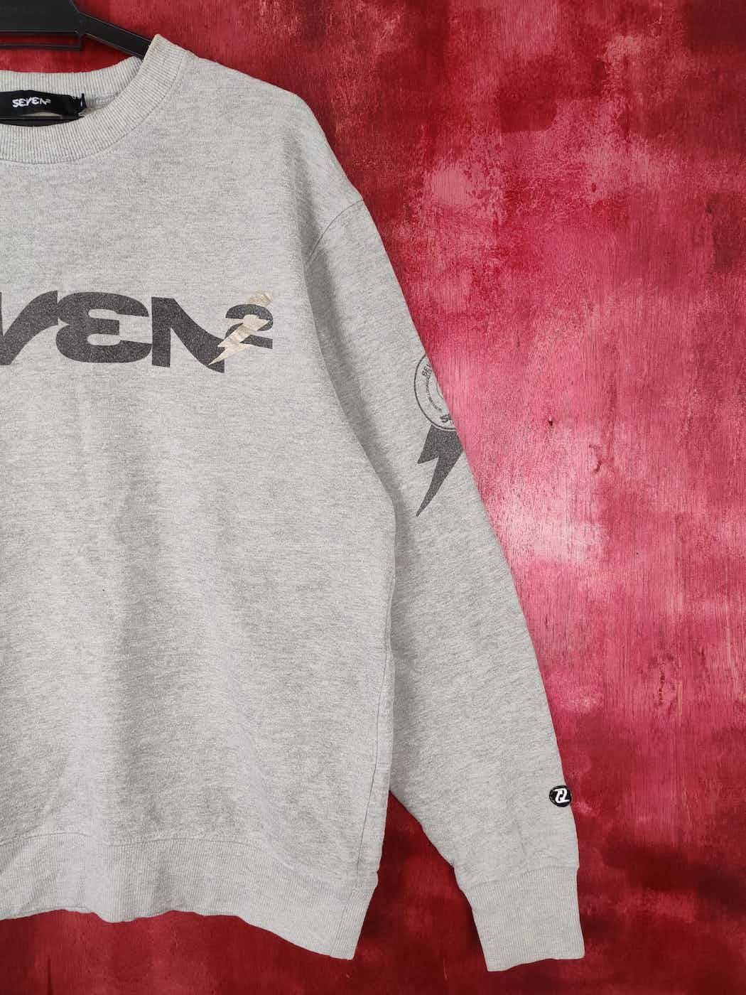 Think Skateboards Seven 2 Southern Skate california Gray Sweatshirt #4800 Size US M / EU 48-50 / 2 - 7 Thumbnail
