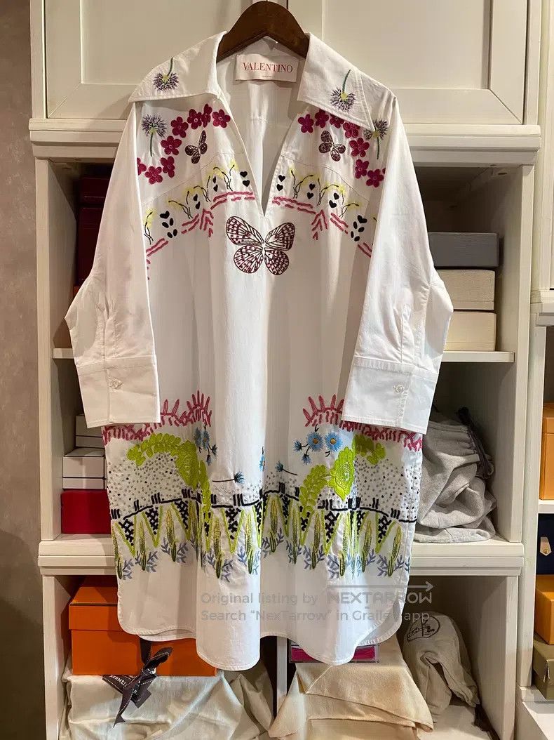 Valentino Valentino Shirt dress Size XS / US 0-2 / IT 36-38 - 1 Thumbnail