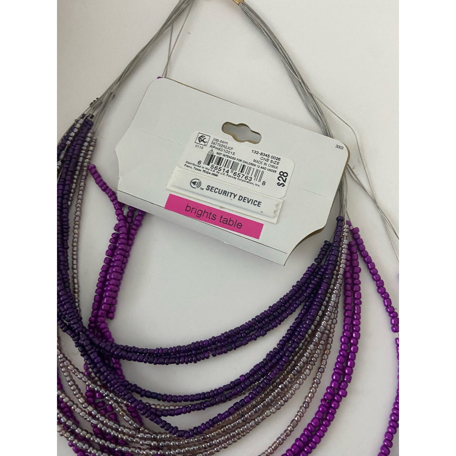 Other Mixit layered purple bead necklace Size ONE SIZE - 4 Thumbnail