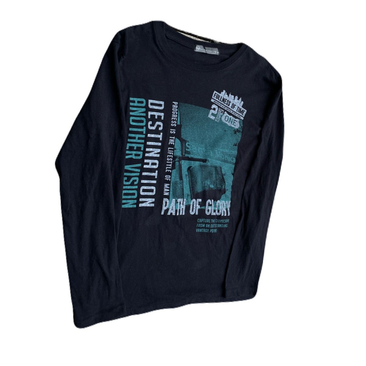 If Six Was Nine 2000s Japanese archive Poem Long Sleeve Tee Vkei Gyaruo Size US S / EU 44-46 / 1 - 3 Thumbnail