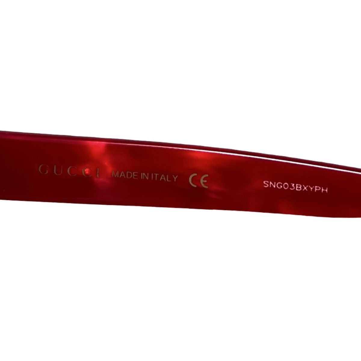 Gucci GUCCI Cat-Eye Sunglasses Red/Black (GG0029SA) Size ONE SIZE - 9 Thumbnail