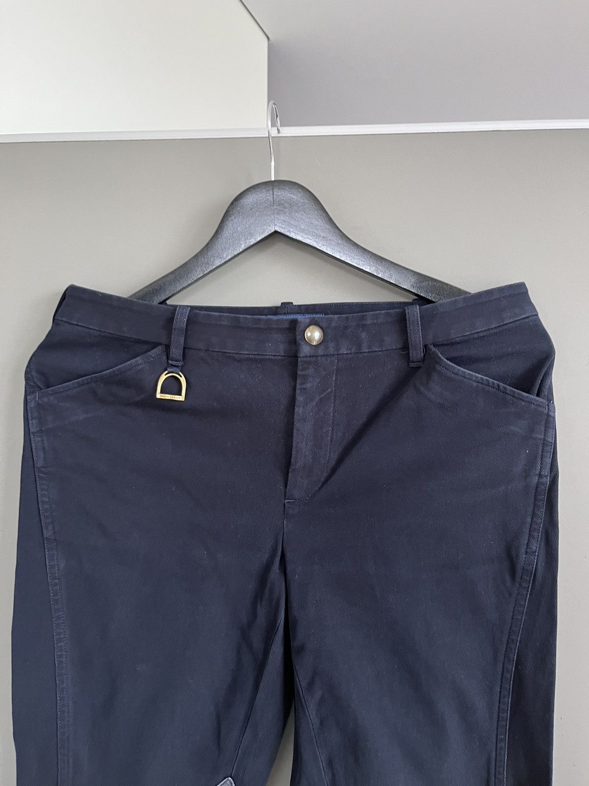 Ralph Lauren Ralph Lauren Equestrian Horserider Navy Blue Pants Size 27" / US 4 / IT 40 - 2 Thumbnail