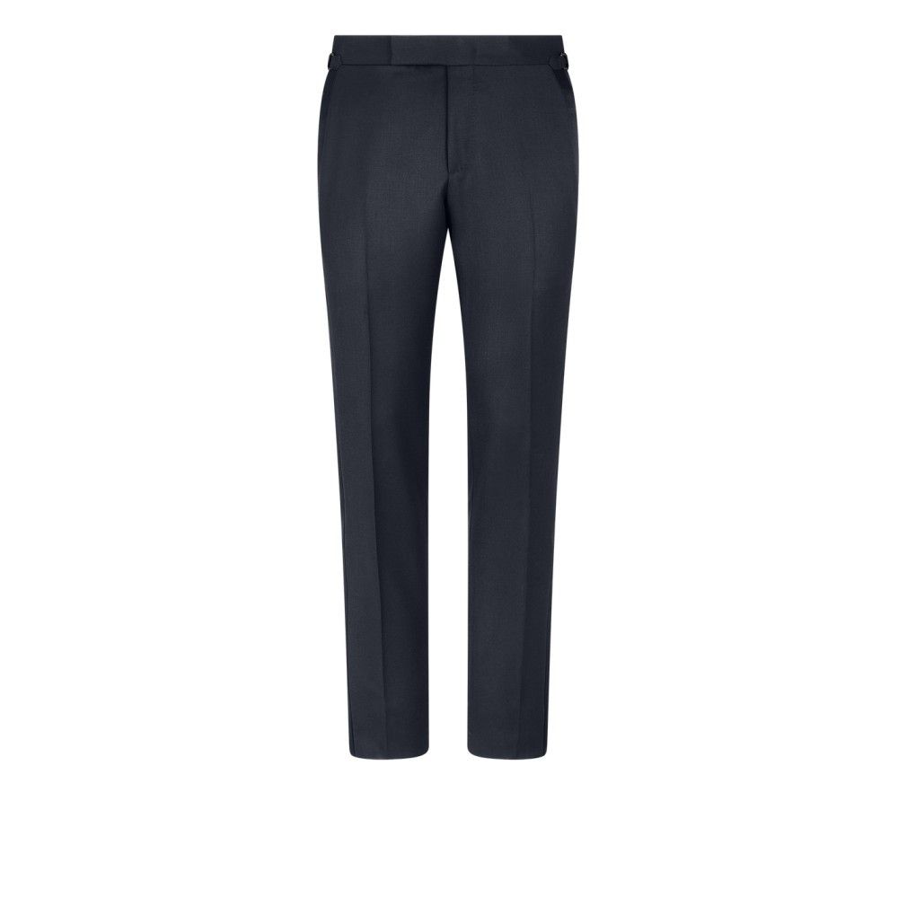Tom Ford o1loc1c1025 2EYHT1 Wool Mohair O’connor Tuxedo Suit in Blue Size US M / EU 48-50 / 2 - 2 Thumbnail