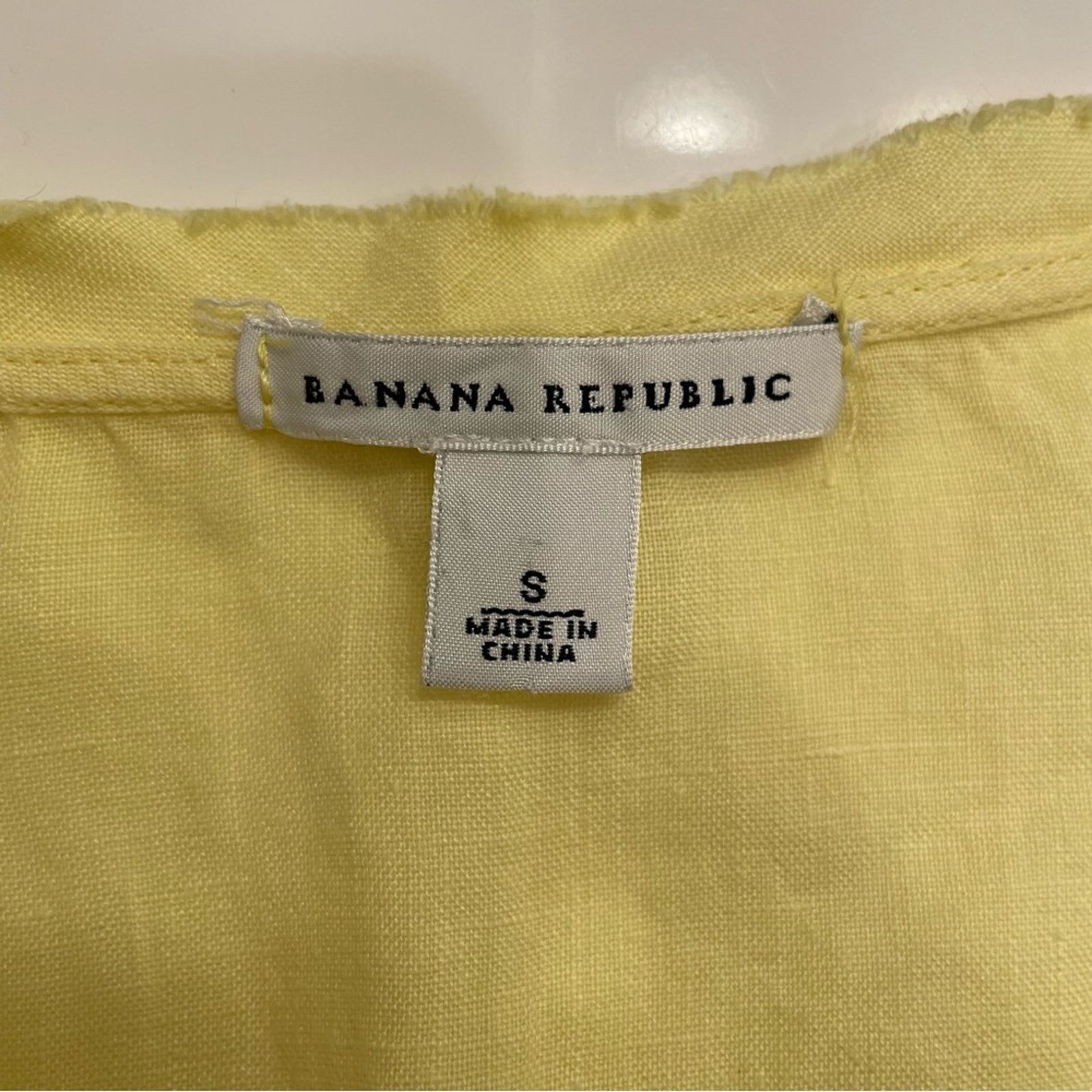 Banana Republic Banana Republic Linen Shirt S Size S / US 4 / IT 40 - 13 Thumbnail