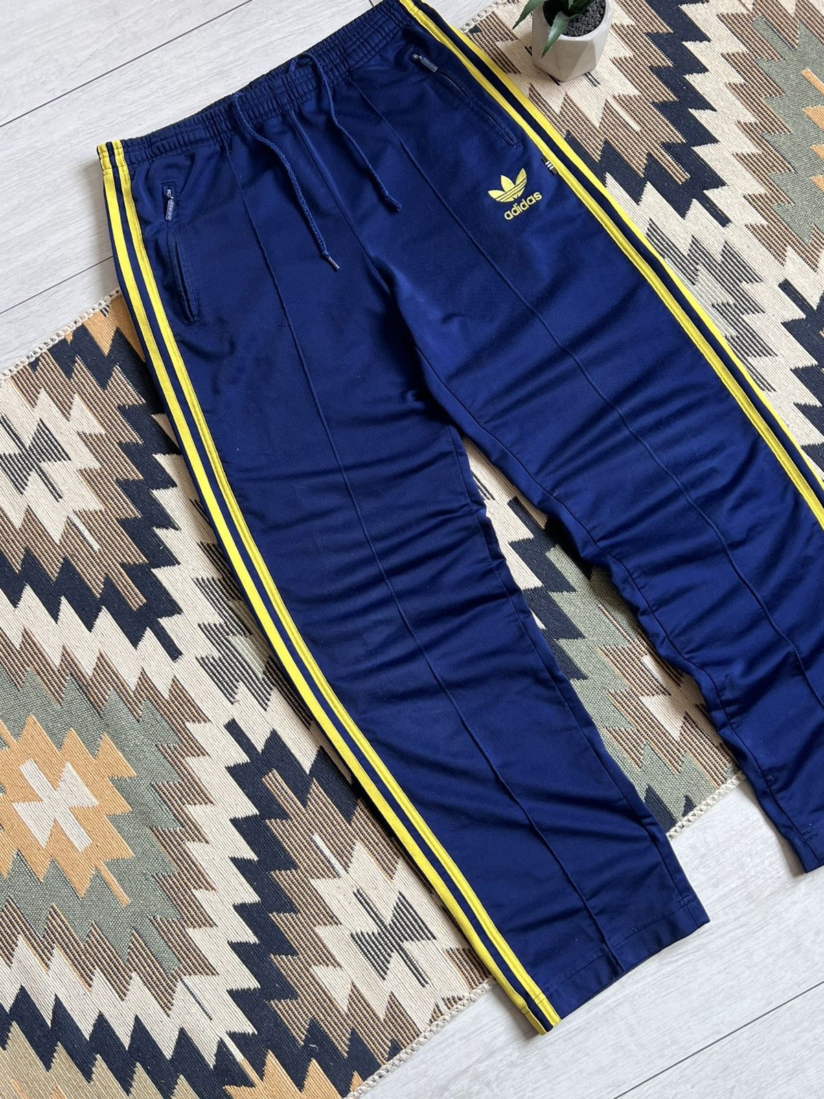 Other Vintage Adidas 3 Striped Baggy Pants Size US 32 / EU 48 - 3 Thumbnail