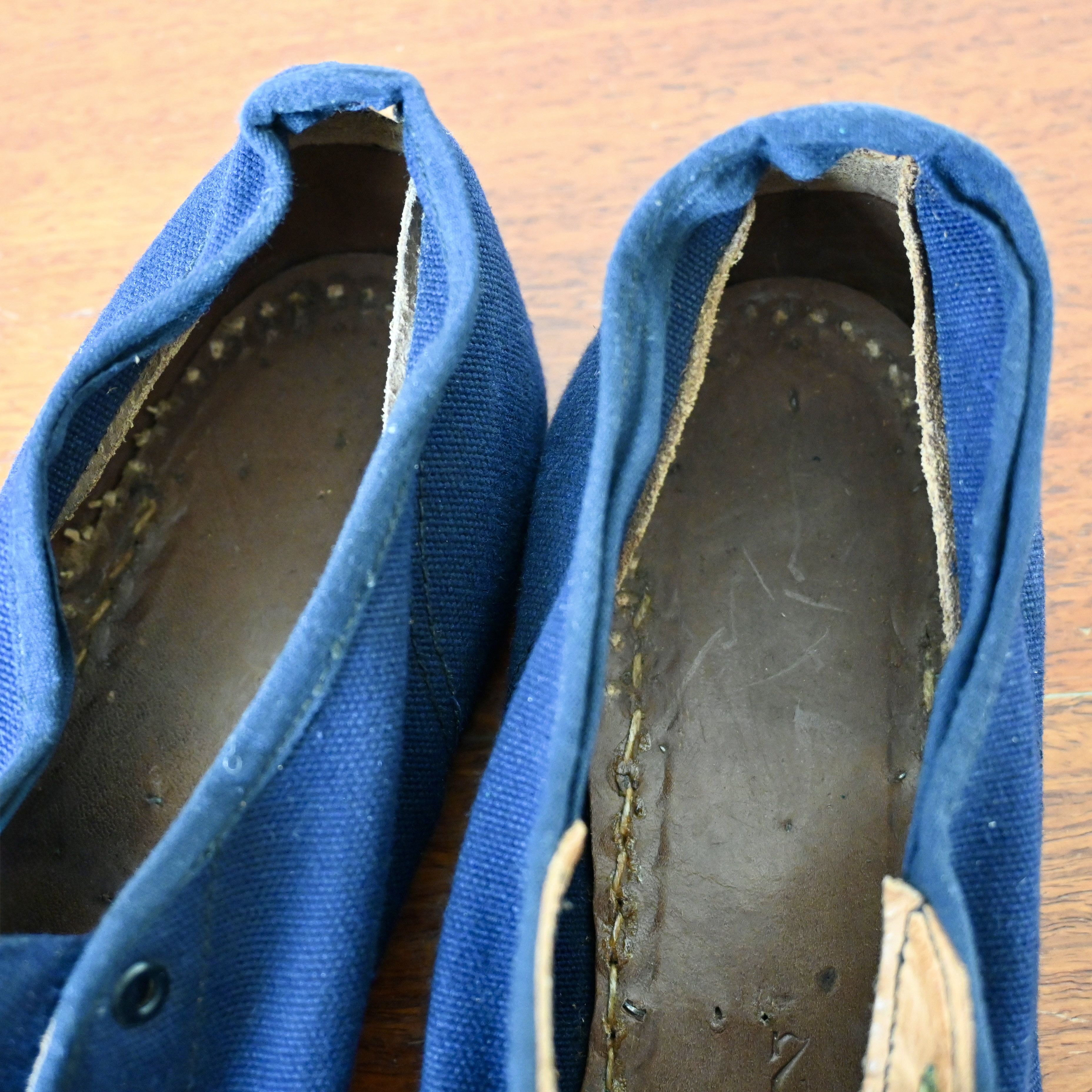 Vintage DEADSTOCK, 1920s-30s Swedish Military "gym trainer", 43 Size US 9.5 / EU 42-43 - 11 Thumbnail
