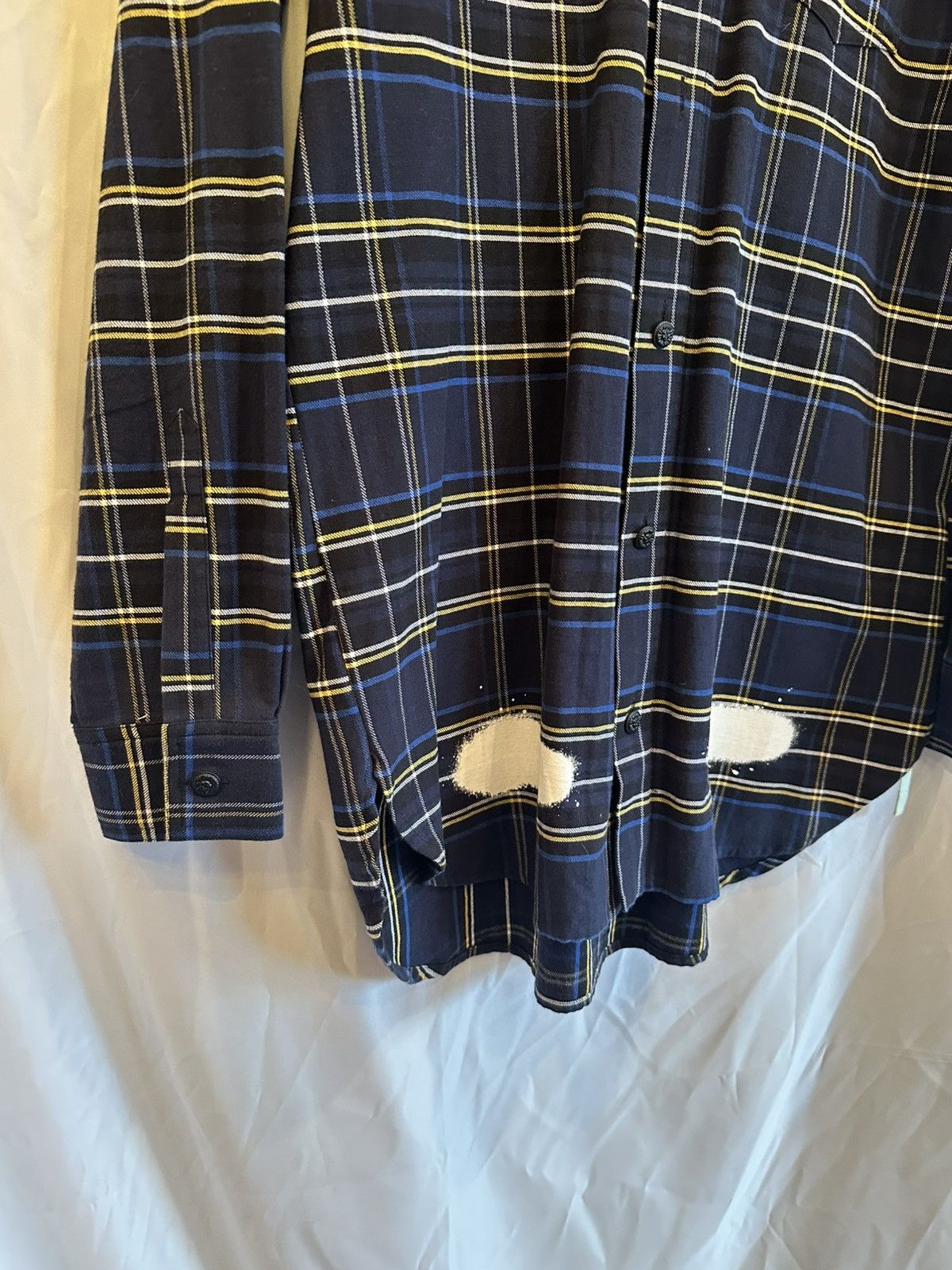 Off-White Off-White Plaid Shirt Size US L / EU 52-54 / 3 - 2 Thumbnail