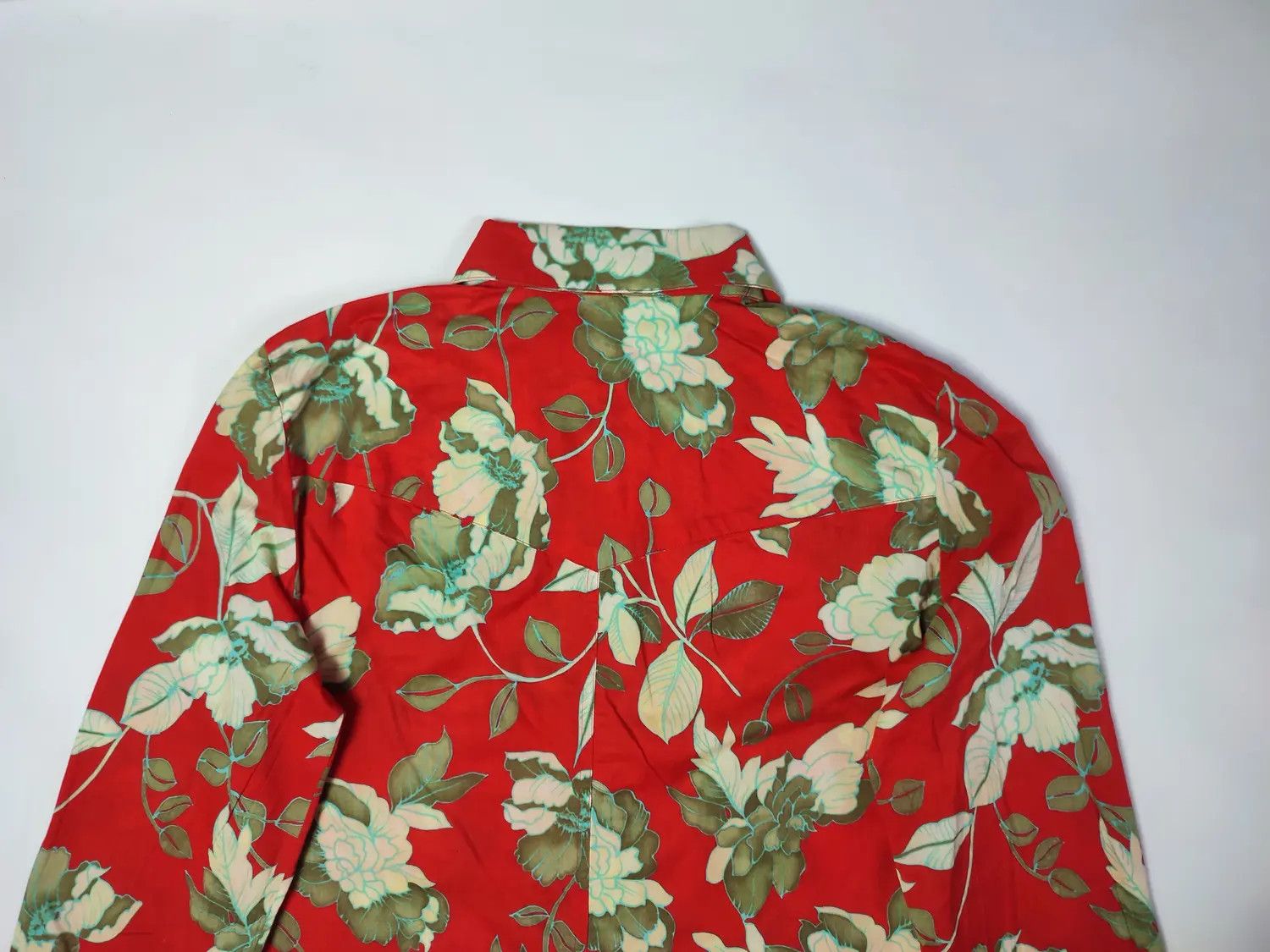 Japanese Brand × Kenzo Vintage Kenzo Paris Floral button shirt Size S / US 4 / IT 40 - 8 Thumbnail