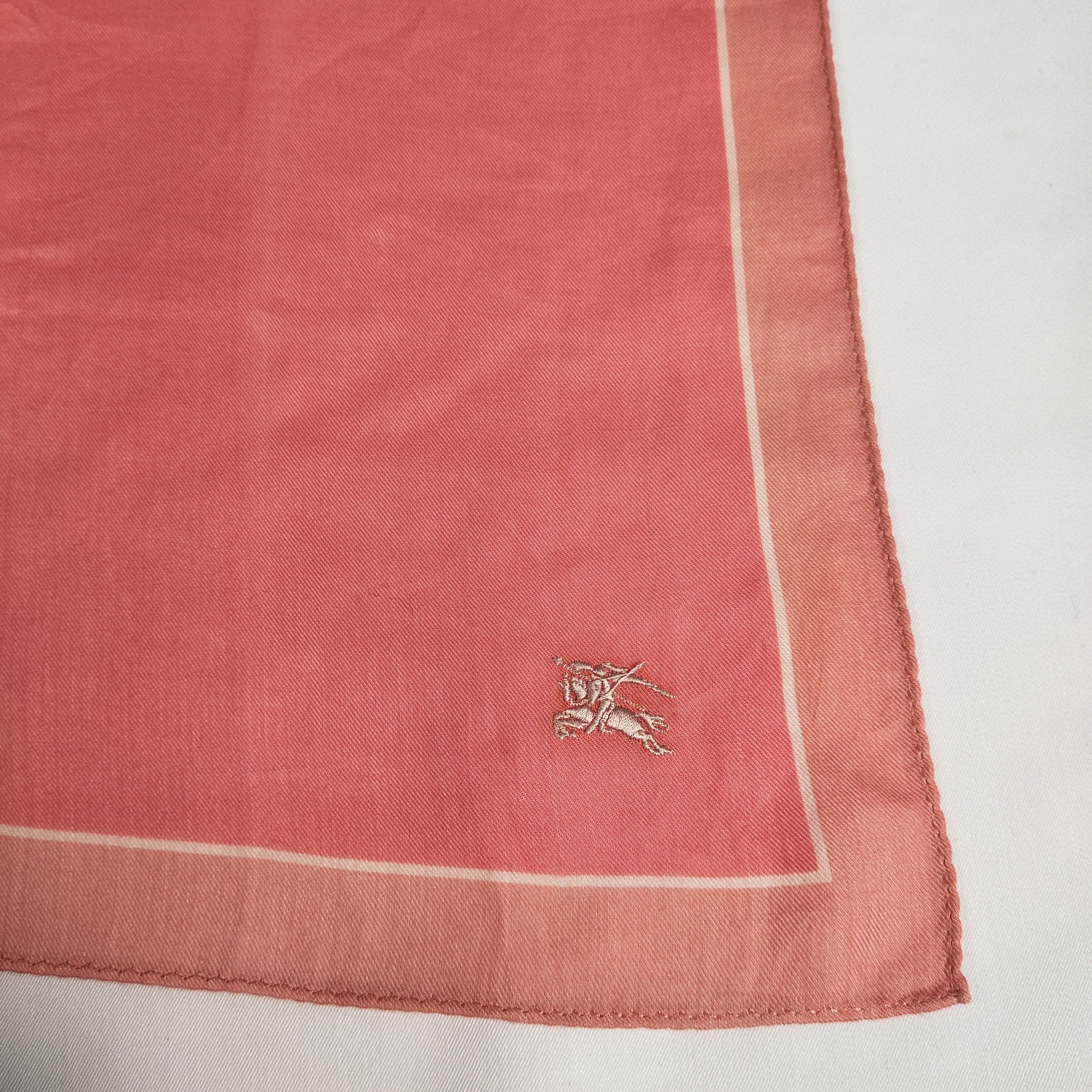 Burberry × Vintage Burberry Handkerchief / Neckerchief / Bandana FZ117 Size ONE SIZE - 5 Thumbnail