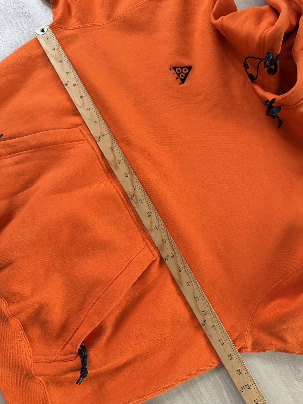 Nike Nike ACG Pullover Hoodie Sweatshirt Safety Orange Sz L *** Size US L / EU 52-54 / 3 - 7 Thumbnail