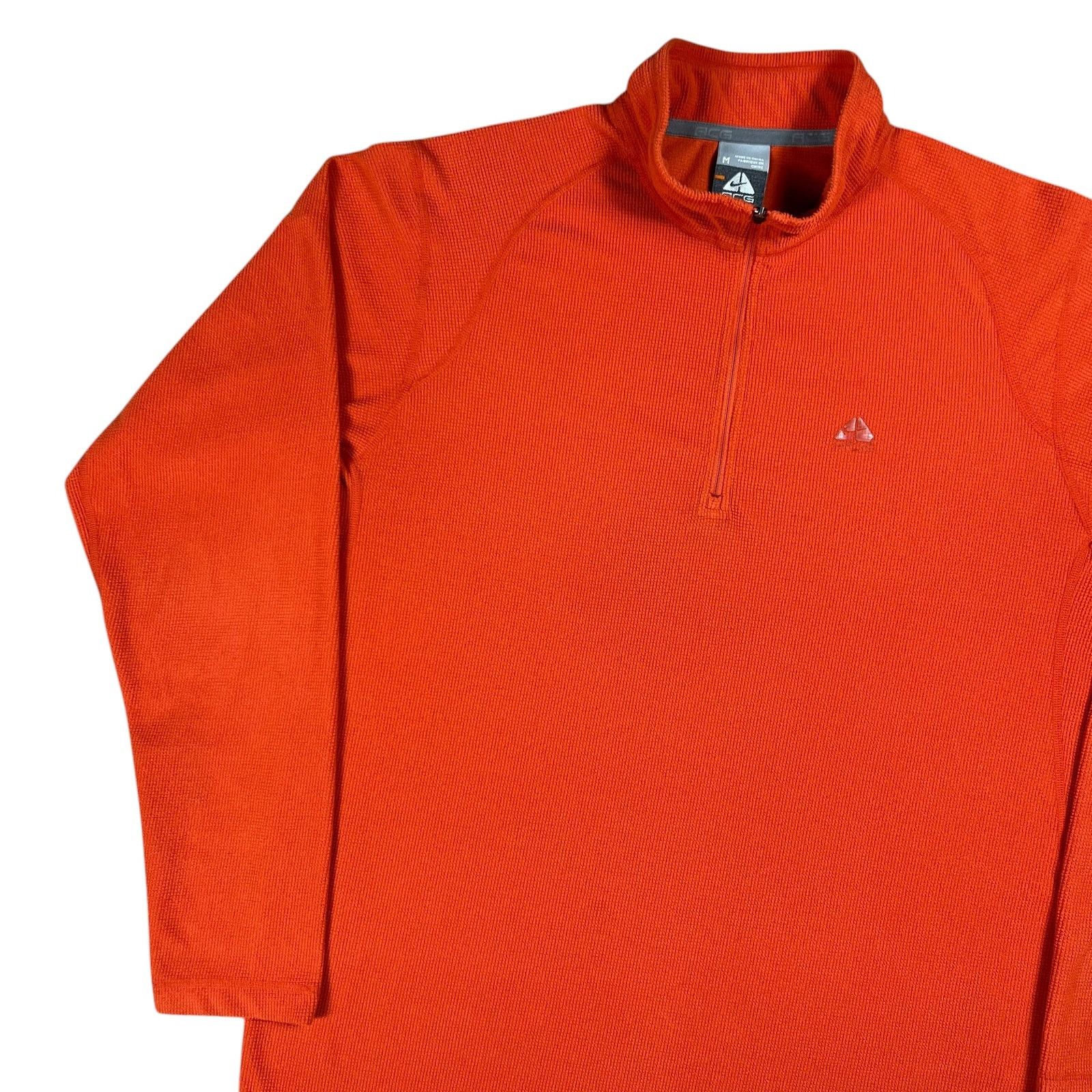 Nike ACG × Vintage Vintage Nike ACG All Conditions Gear orange light 1/4 zip Size US M / EU 48-50 / 2 - 4 Thumbnail