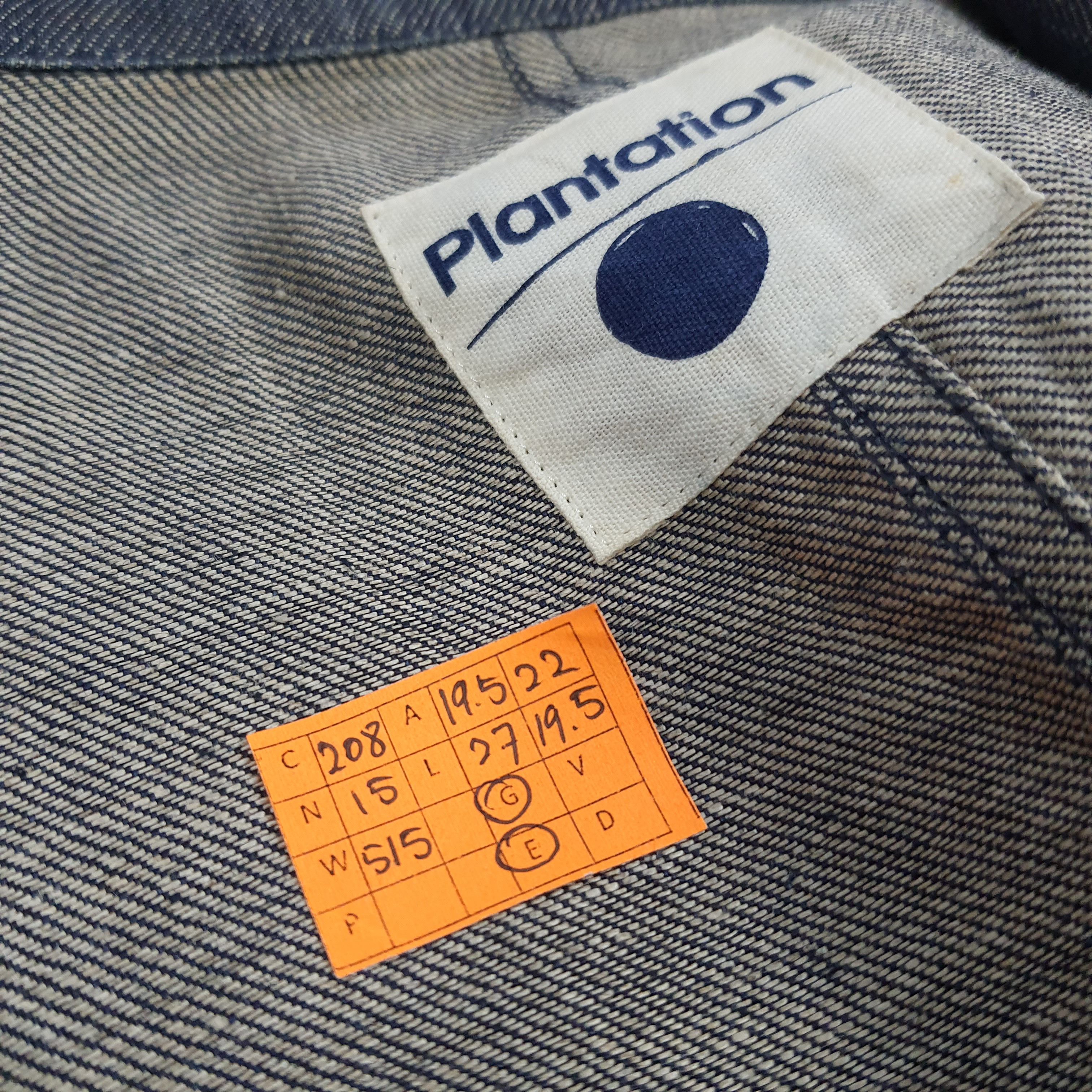 Issey Miyake × Japanese Brand × Vintage Vintage Plantation by Issey Miyake Japan Design Denim Blazer Size US S / EU 44-46 / 1 - 9 Thumbnail