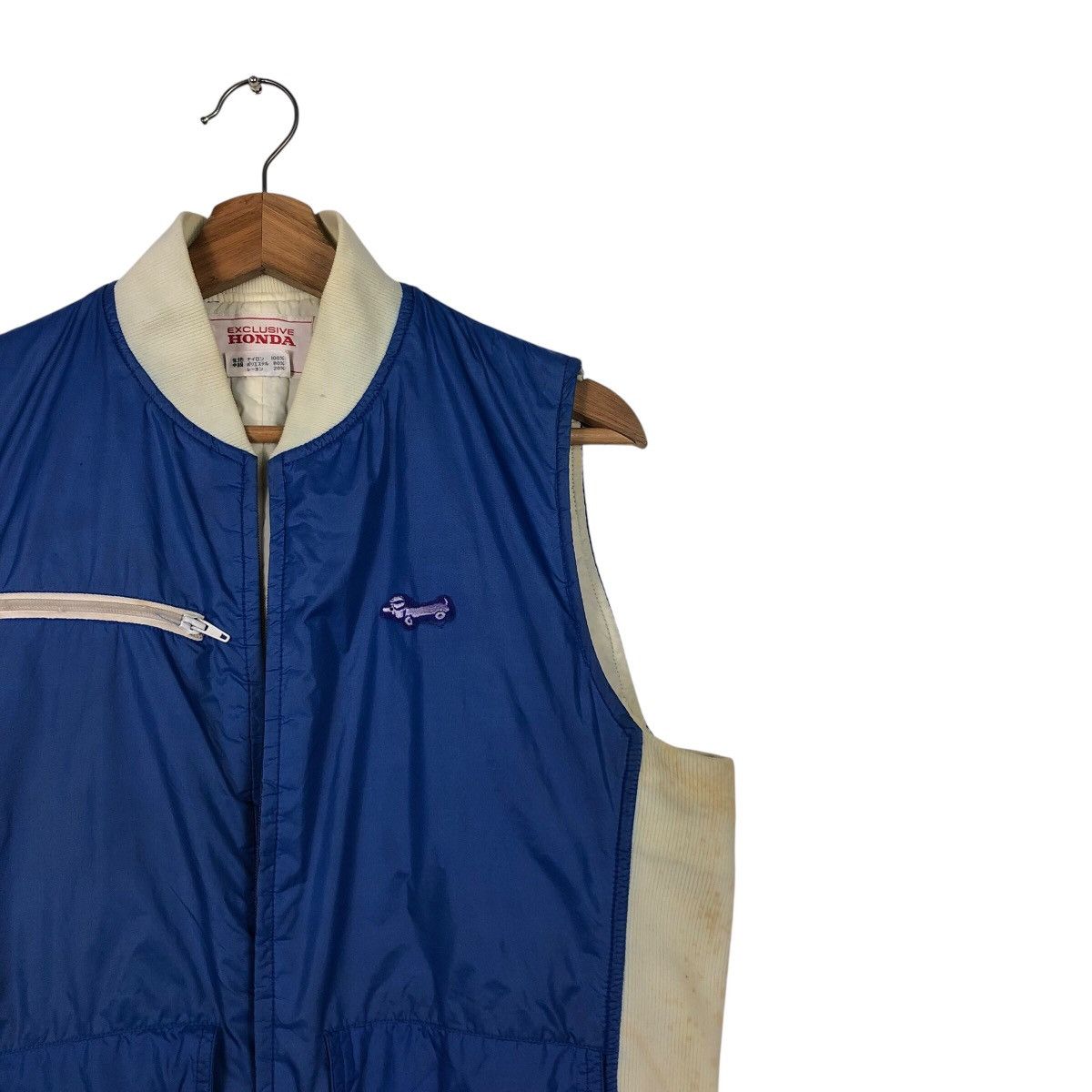 Japanese Brand 📌Vintage Puffer Vest Jacket Racing Exclusive Honda Size US M / EU 48-50 / 2 - 7 Thumbnail
