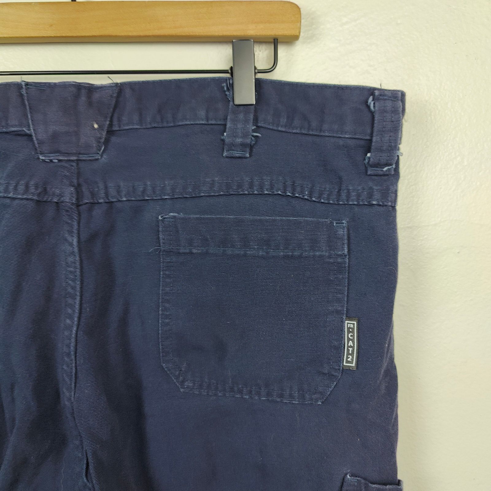 Other Dragonwear FR Pants Mens 34x34 Navy Blue Workwear Size US 34 / EU 50 - 5 Thumbnail