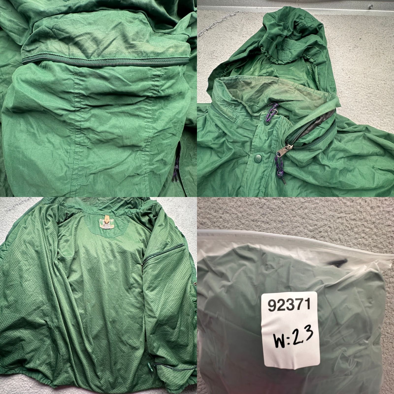 Eastern Mountain Sports VINTAGE EMS Nylon Jacket Men's XL Zip Green Windbreaker 90s Size US XL / EU 56 / 4 - 9 Thumbnail