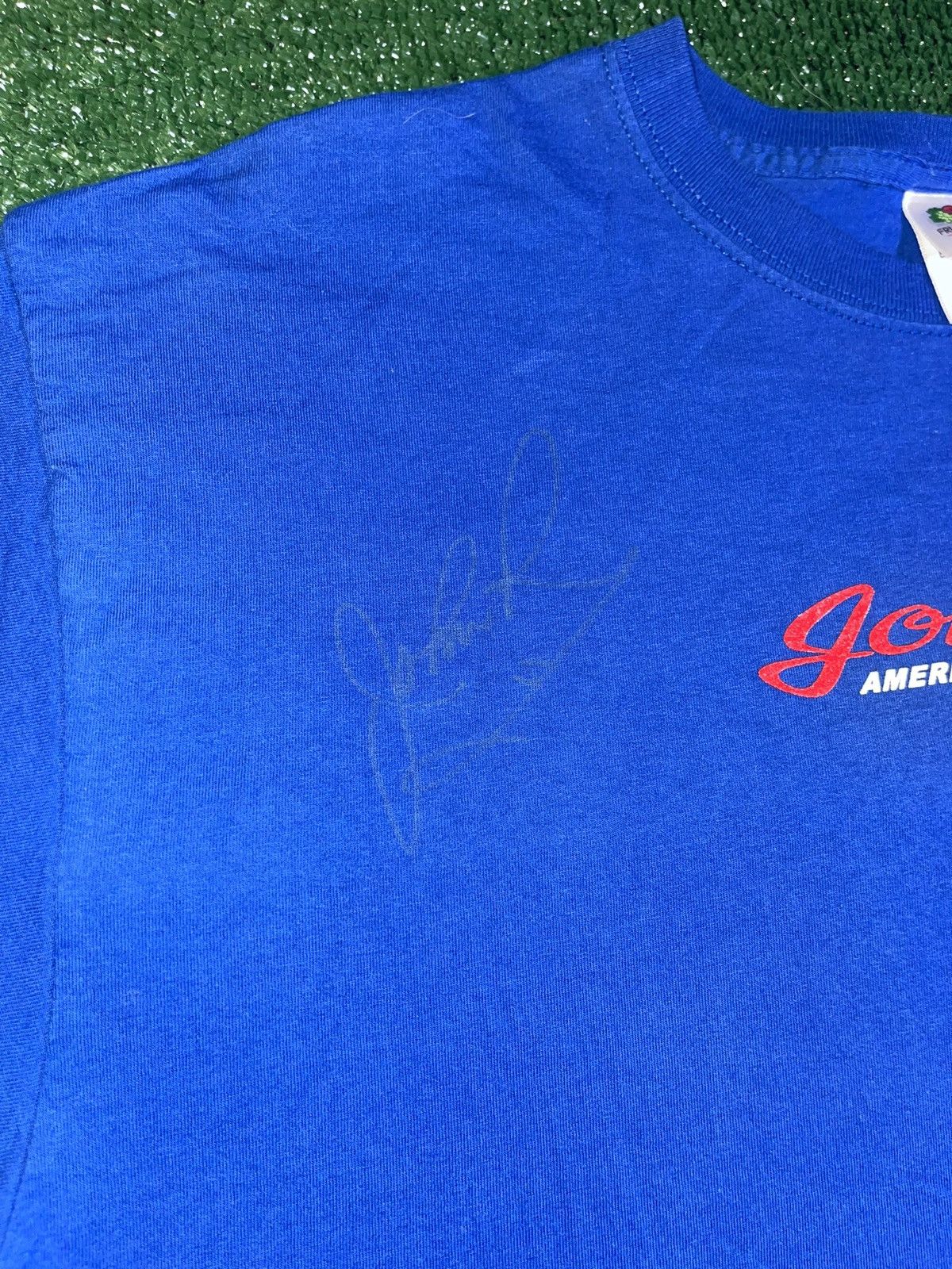 Vintage Signed John R. American Legend T-shirt Size US XL / EU 56 / 4 - 2 Thumbnail