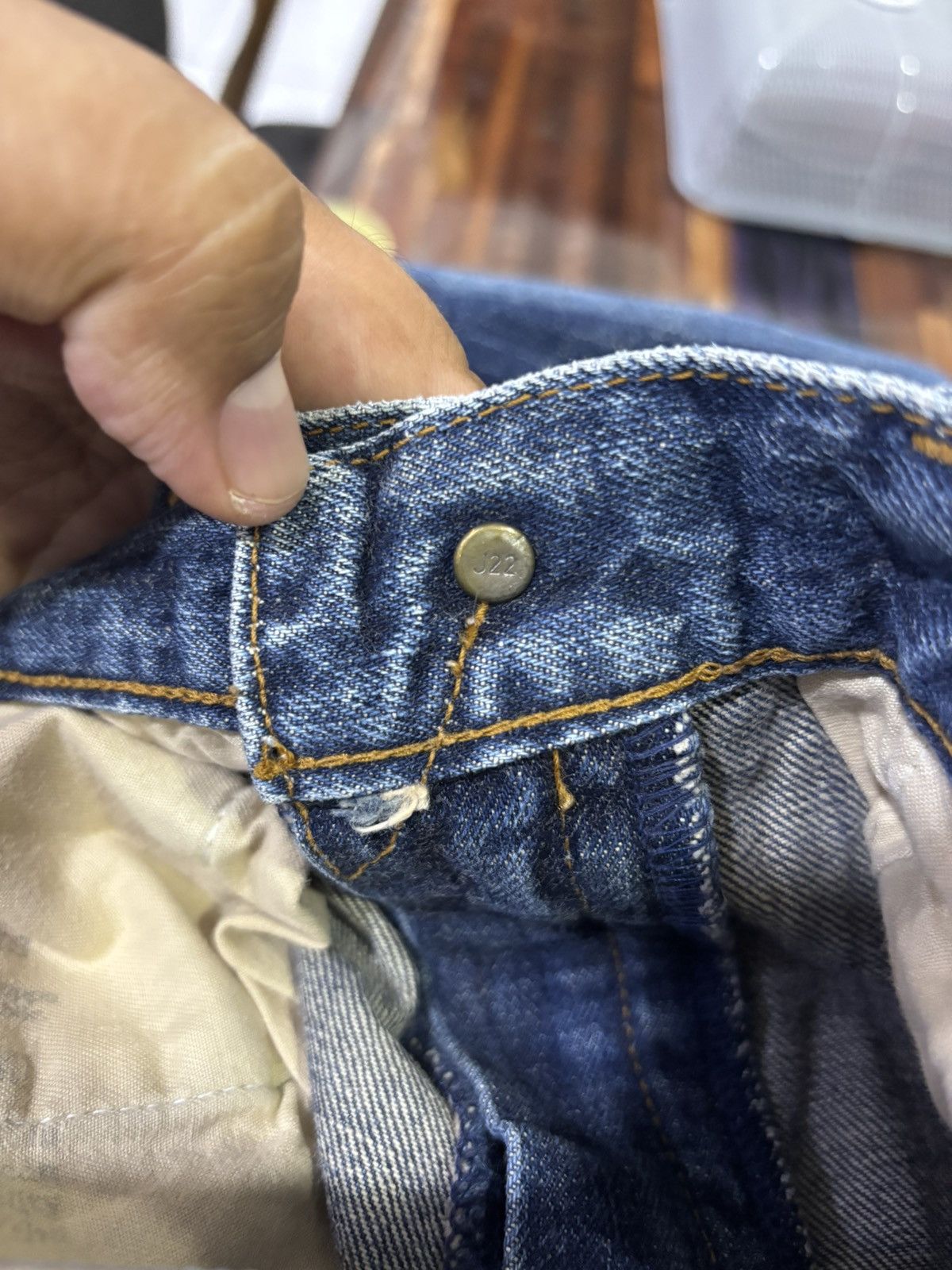 Levi's Vintage Levis Big E Selvedge Jeans Size US 32 / EU 48 - 10 Thumbnail