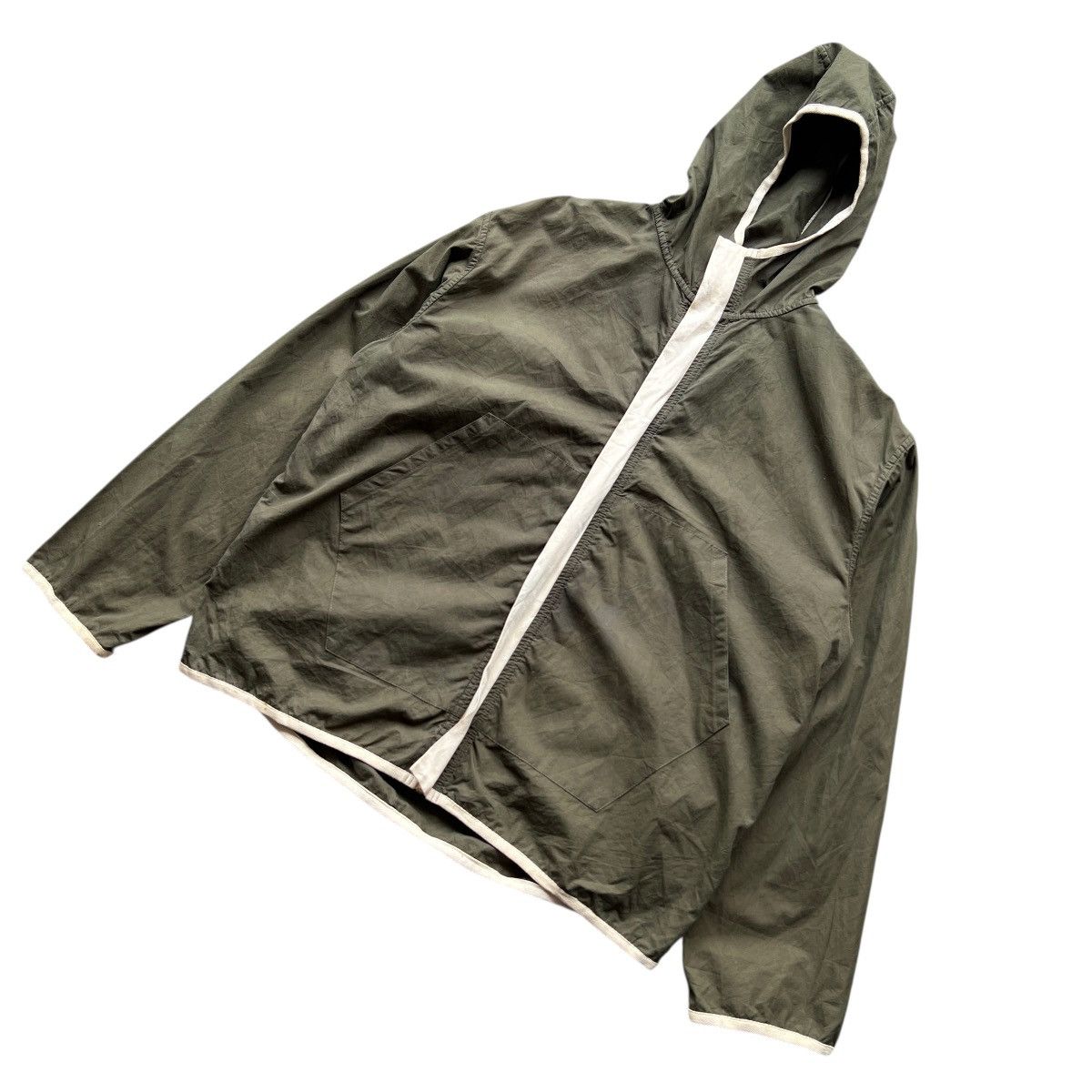 Paul Harnden Shoemakers 🔥 Paul Harnden Shoemakers Green Military Ventile Cagoule Size US M / EU 48-50 / 2 - 4 Thumbnail