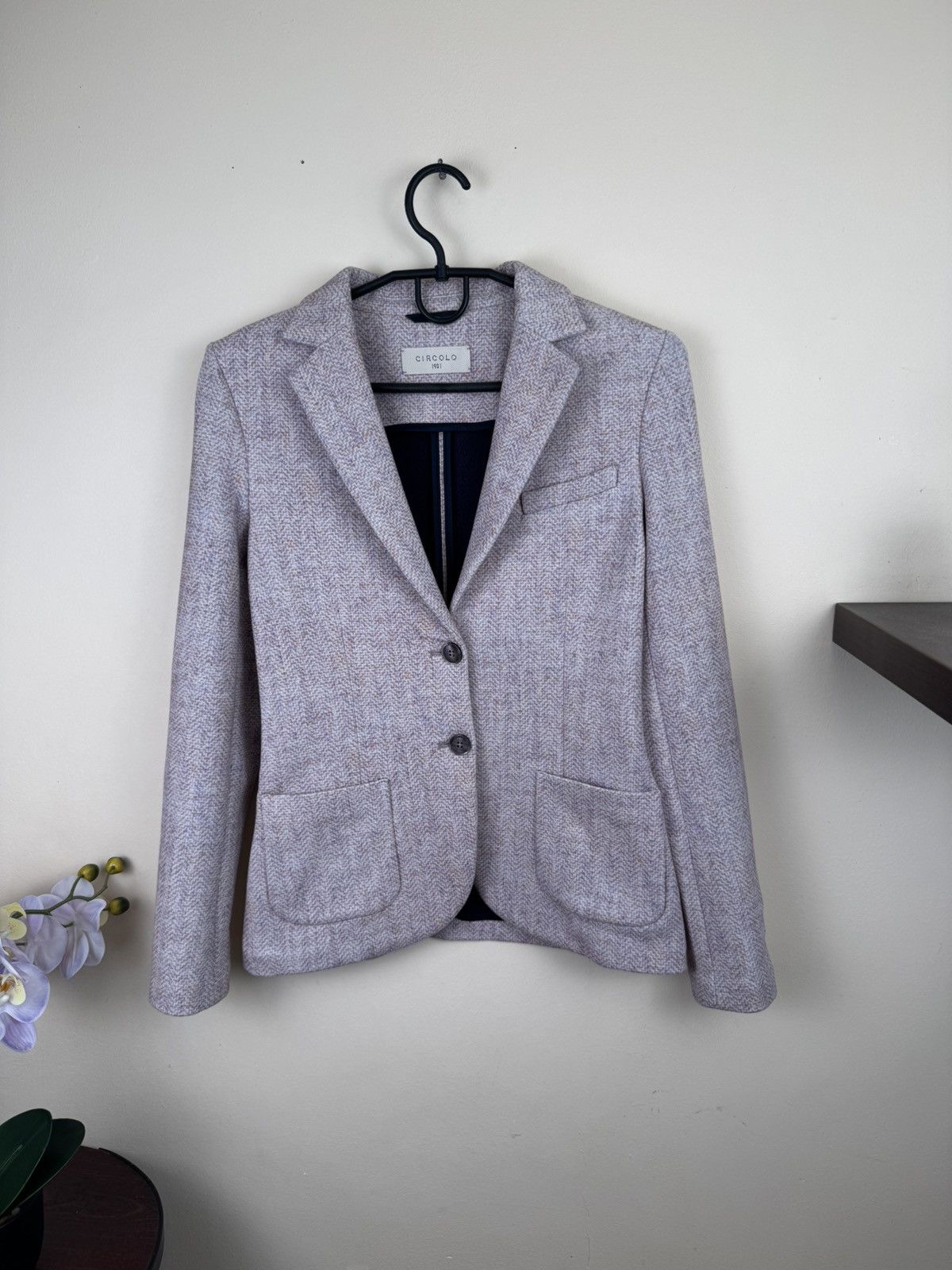 Circolo 1901 Circolo 1901 Women Blazer Pink XS Luxury Italy Designer Size XS / US 0-2 / IT 36-38 - 5 Thumbnail