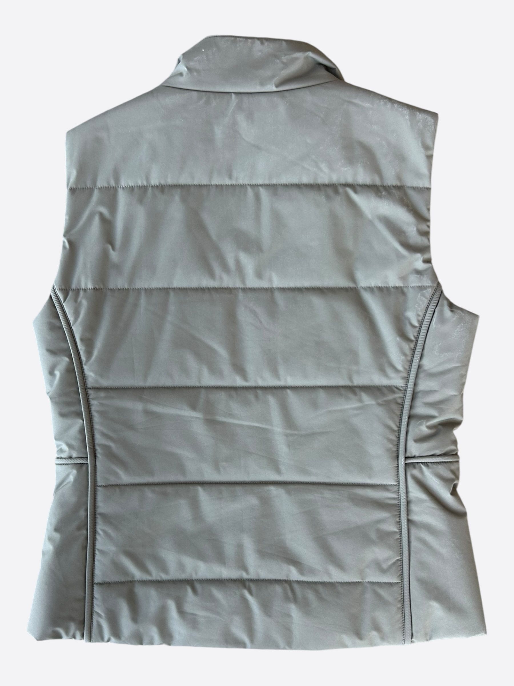 Hermes Hermes Grey Women's Jockey Vest Size M / US 6-8 / IT 42-44 - 2 Thumbnail
