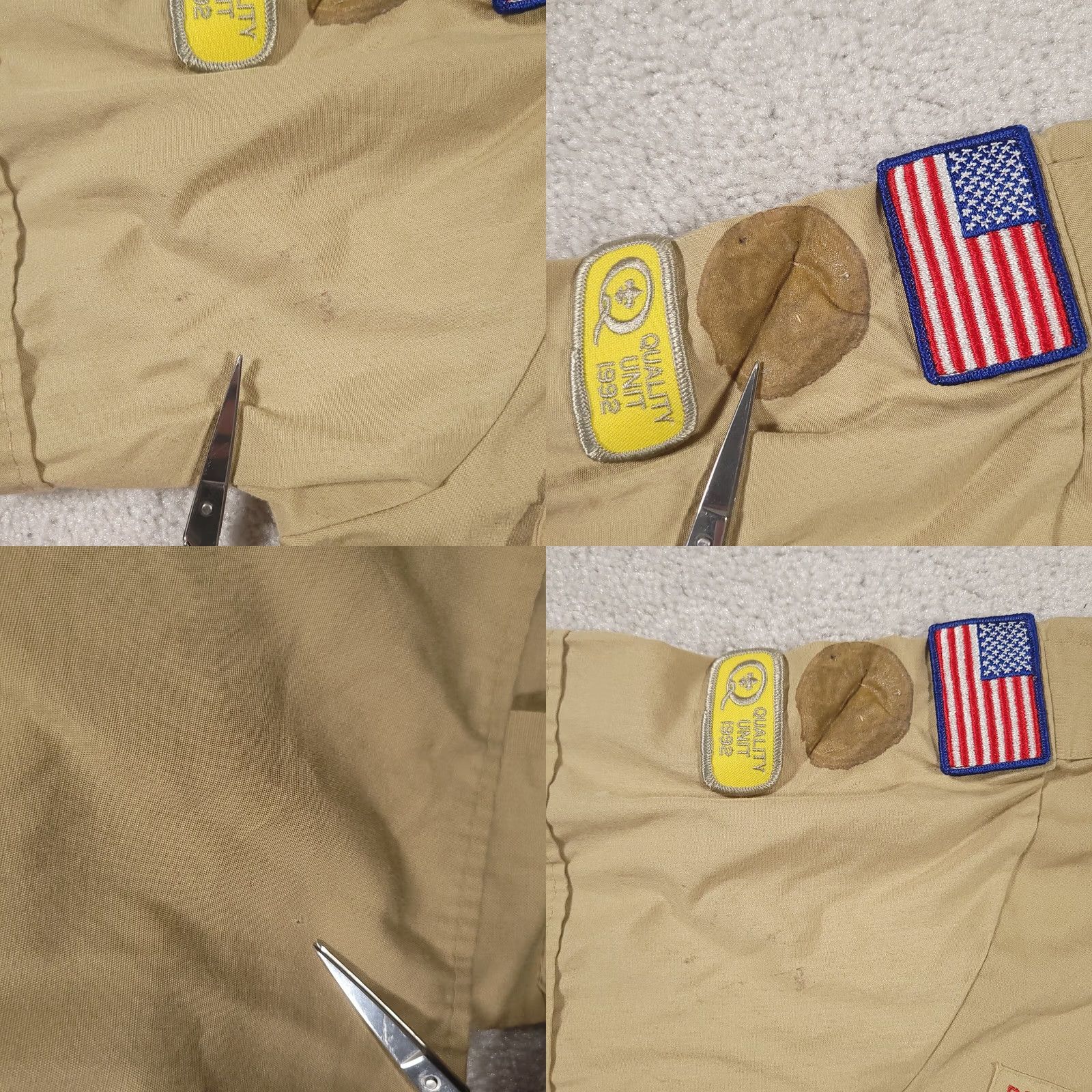 Vintage VINTAGE Boy Scouts Shirt Men’s L Patches Great Rivers Council Missouri Flag Mens Shirt L Brown - Size US L / EU 52-54 / 3 - 8 Thumbnail