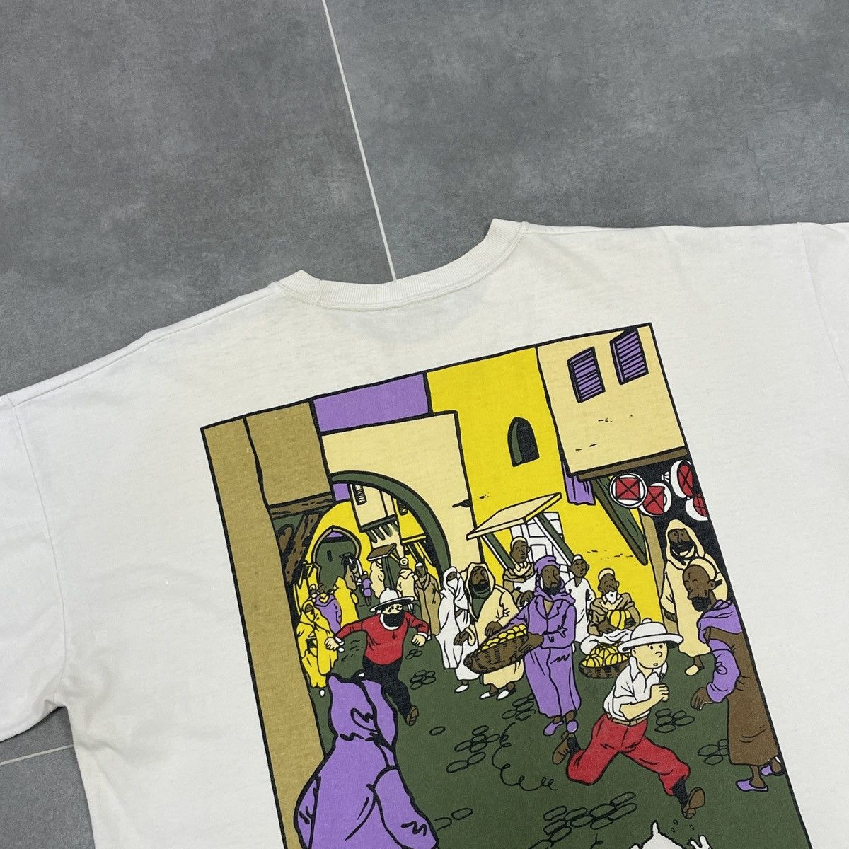 Vintage Vintage The Adventures Of Tintin T-Shirt Size M Size US M / EU 48-50 / 2 - 25 Thumbnail