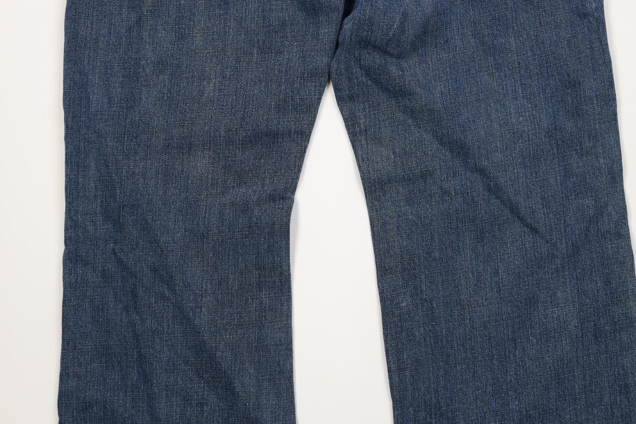 Express Vintage Y2K Express X2 Rise Boot Cut Wide Leg Denim Jeans Size US 36 / EU 52 - 15 Thumbnail