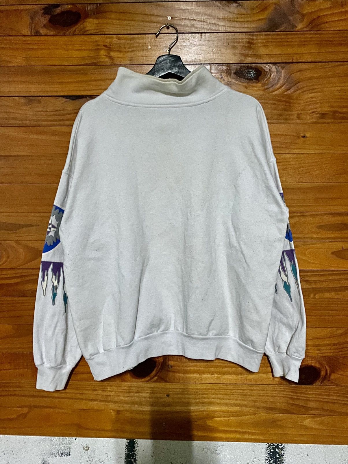 Vintage 90s Whistler Winter West Coast Canada Ski Graphic Pullover Size US S / EU 44-46 / 1 - 10 Thumbnail