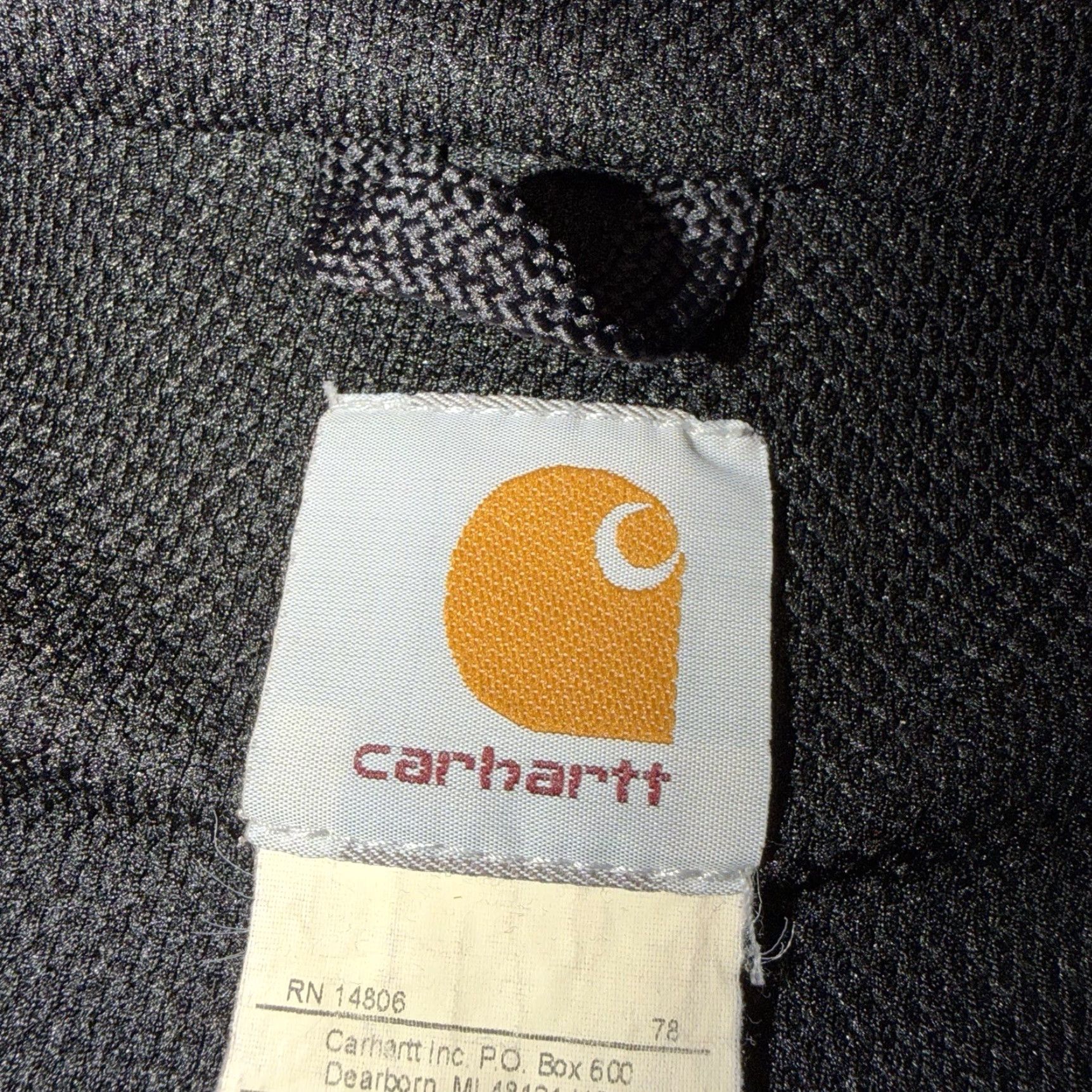 Carhartt VTG Carhartt J149 Jacket Men’s XL Thermal Lined Faded Black Full Zip Hoodie Work Size US XXL / EU 58 / 5 - 7 Thumbnail