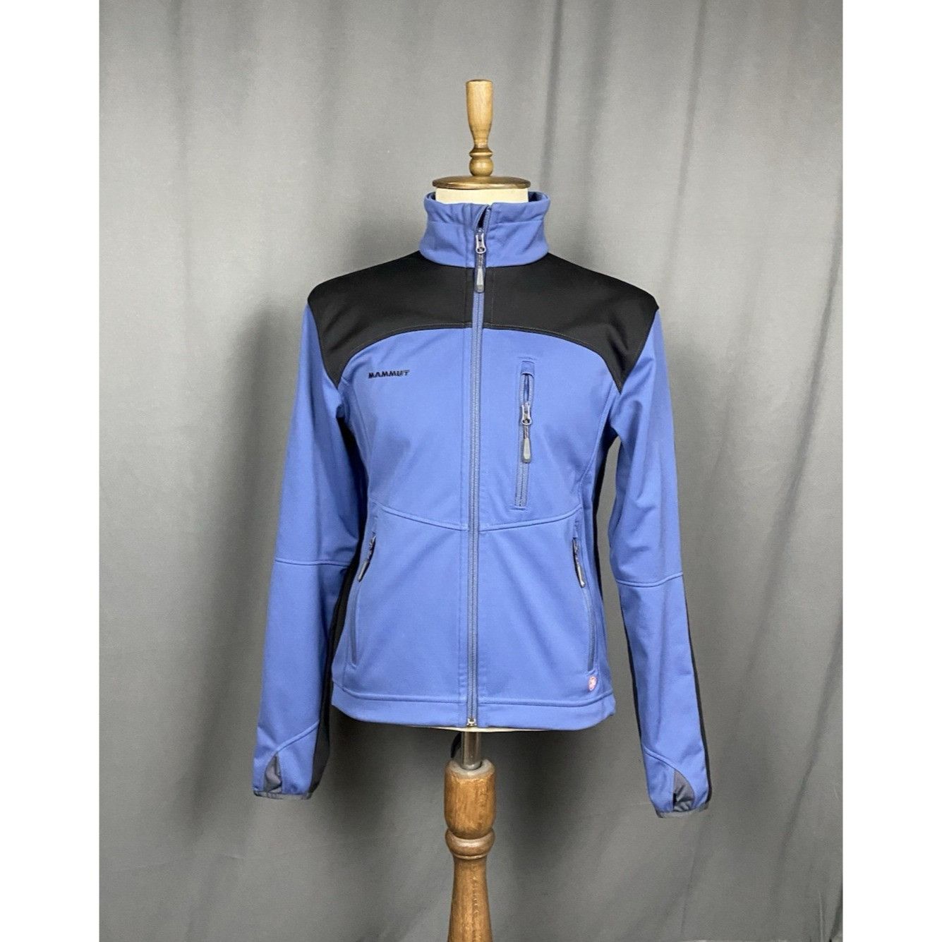 Mammut Mammut Men's Blue Black Softshell Windstopper Jacket Size M Size US M / EU 48-50 / 2 - 1 Thumbnail