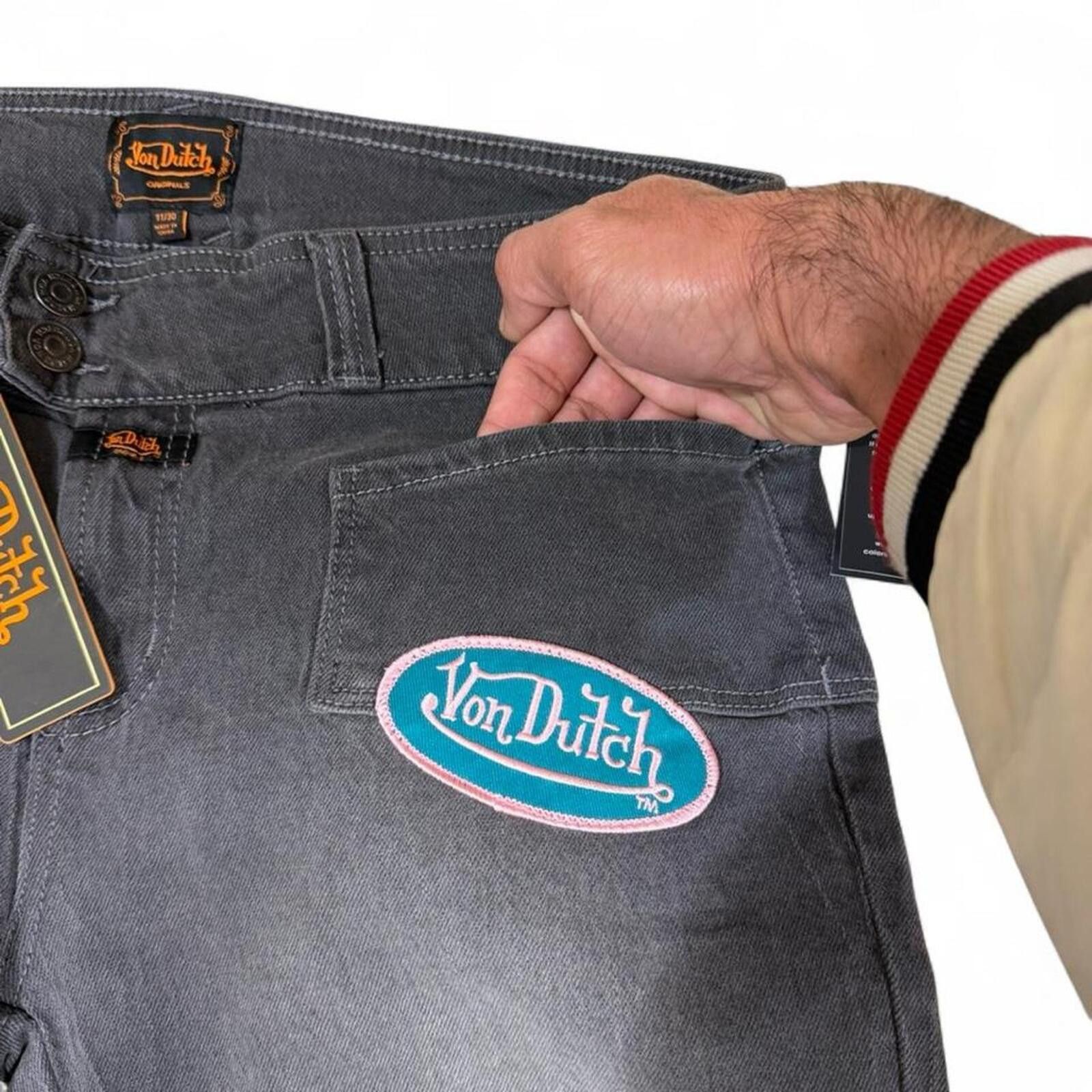 Von Dutch Von Dutch unique flared denim jeans Size 32" / US 10 / IT 46 - 5 Thumbnail