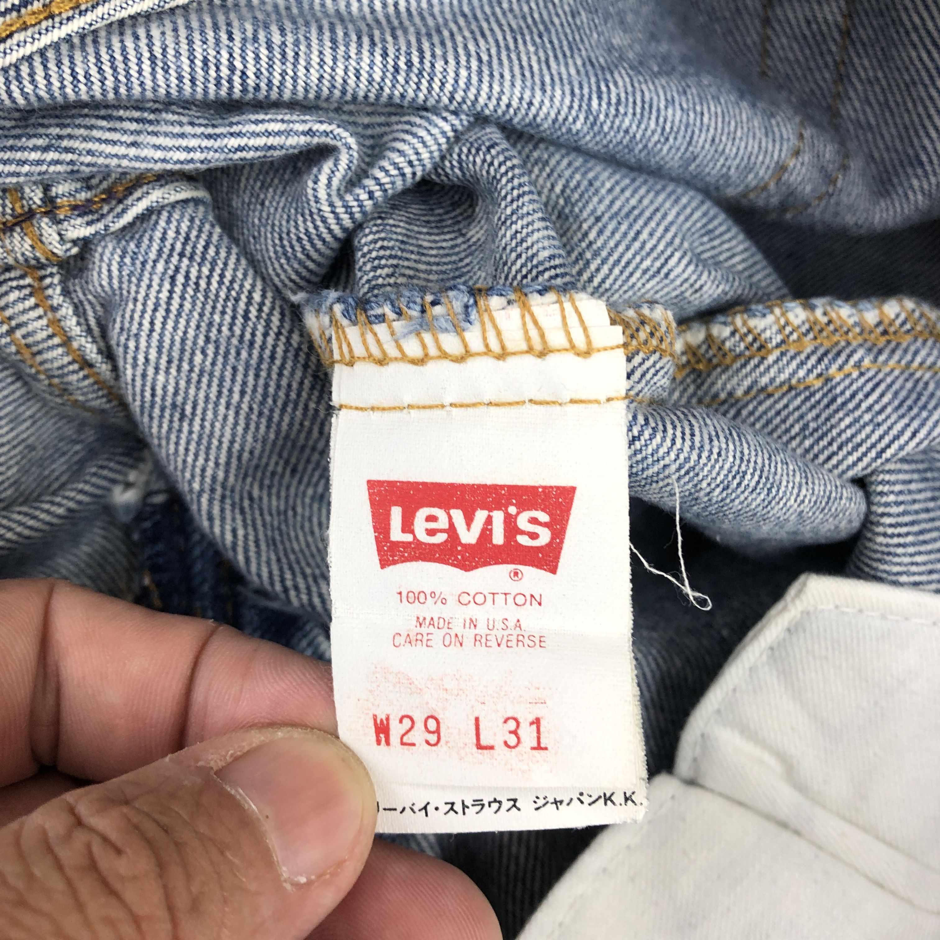 Levi's Vintage Levis Stone Wash Jeans Levi's Faded Stonewash Denim Size 24" / US 00 / IT 34 - 10 Thumbnail