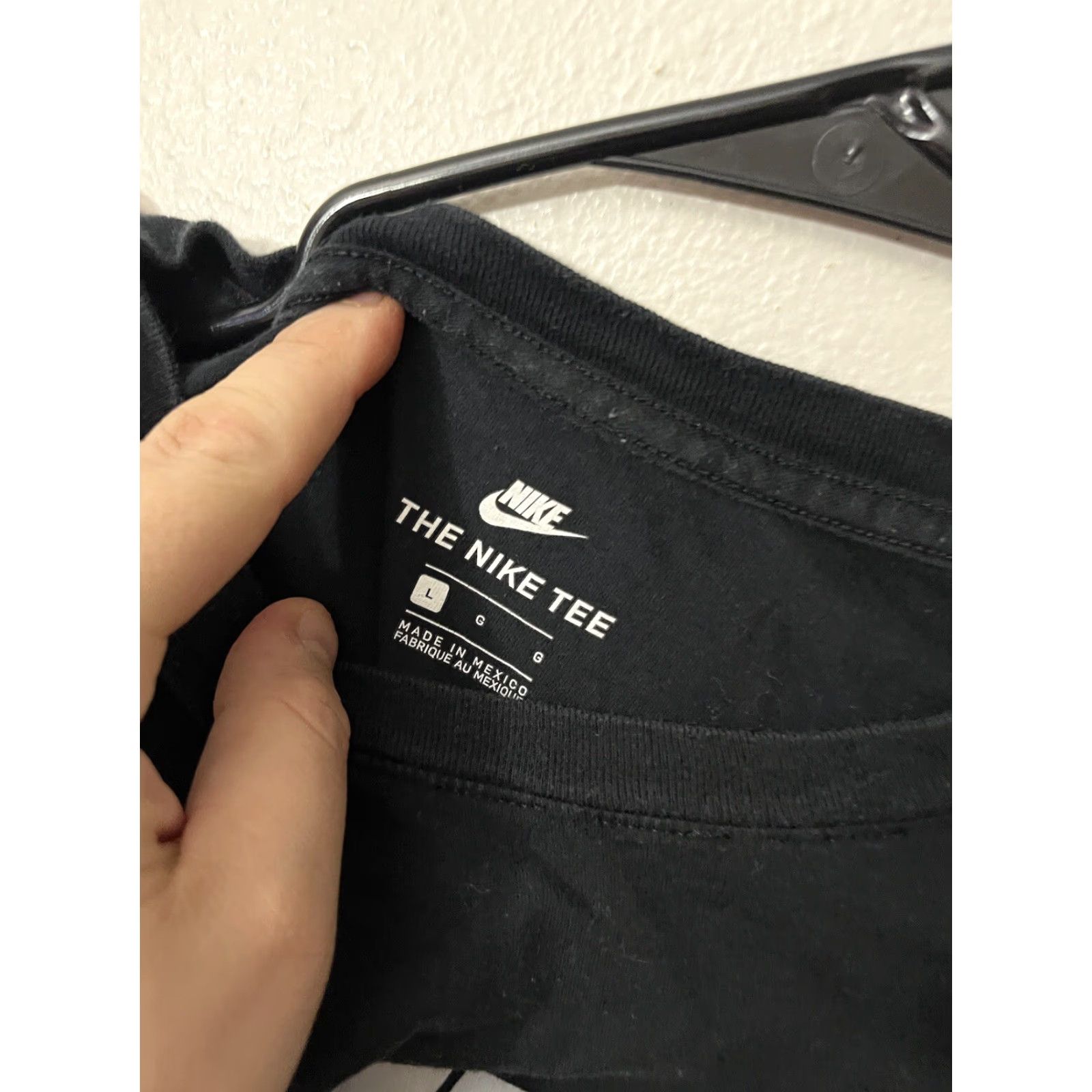 Nike Nike Tee Adult Black Short Sleeve Crewneck T-shirt Graphic logo Queens Large Size US L / EU 52-54 / 3 - 4 Thumbnail