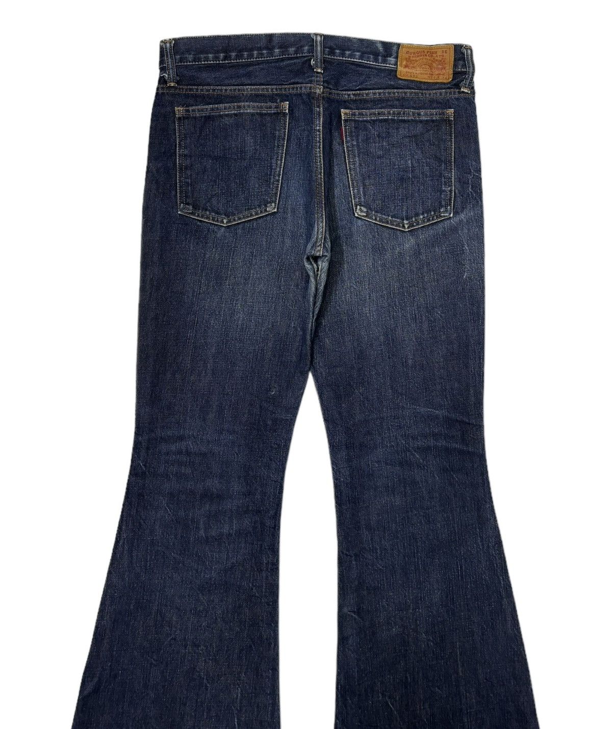 Burgus Plus GRAIL🔥Burgus Plus 🇯🇵 Indigo Bootcut Flared Denim Jeans Size US 32 / EU 48 - 6 Thumbnail