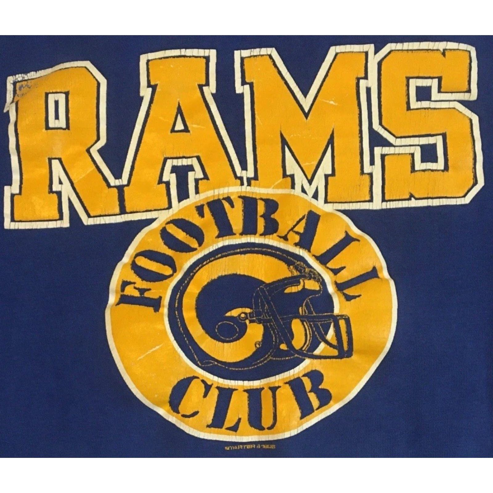 Starter VINTAGE Starter Los Angeles Rams Faded Boxy Hoodie M L Football NFL Grunge 90s Blues Size US M / EU 48-50 / 2 - 3 Thumbnail
