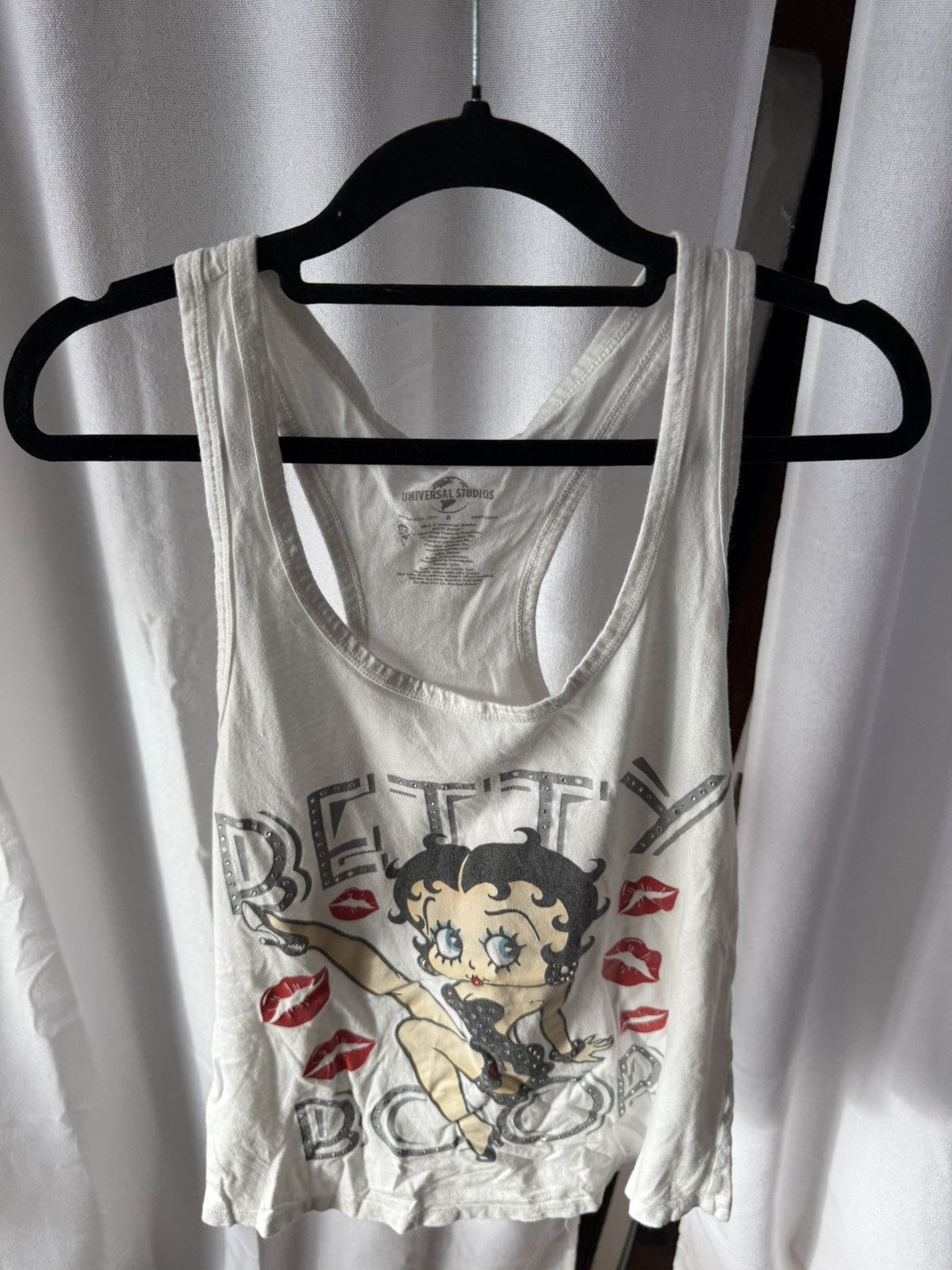 Universal Studios Betty Boop Kisses Tank Top Sz S Size S / US 4 / IT 40 - 3 Thumbnail