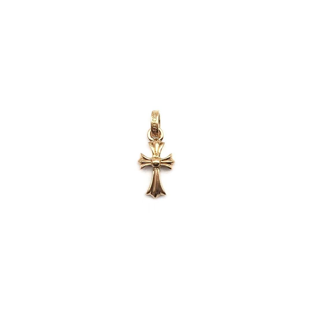 Chrome Hearts Chrome Hearts Blue Saph Babyfat Cross Charm Pendant Size ONE SIZE - 2 Thumbnail