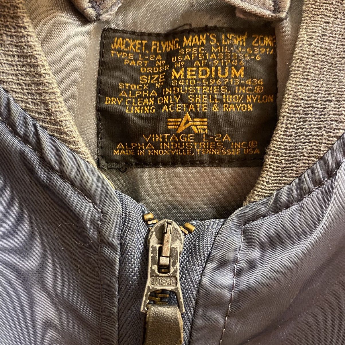 Japan Blue ALPHA INDUSTRIES L2A Size US M / EU 48-50 / 2 - 2 Thumbnail